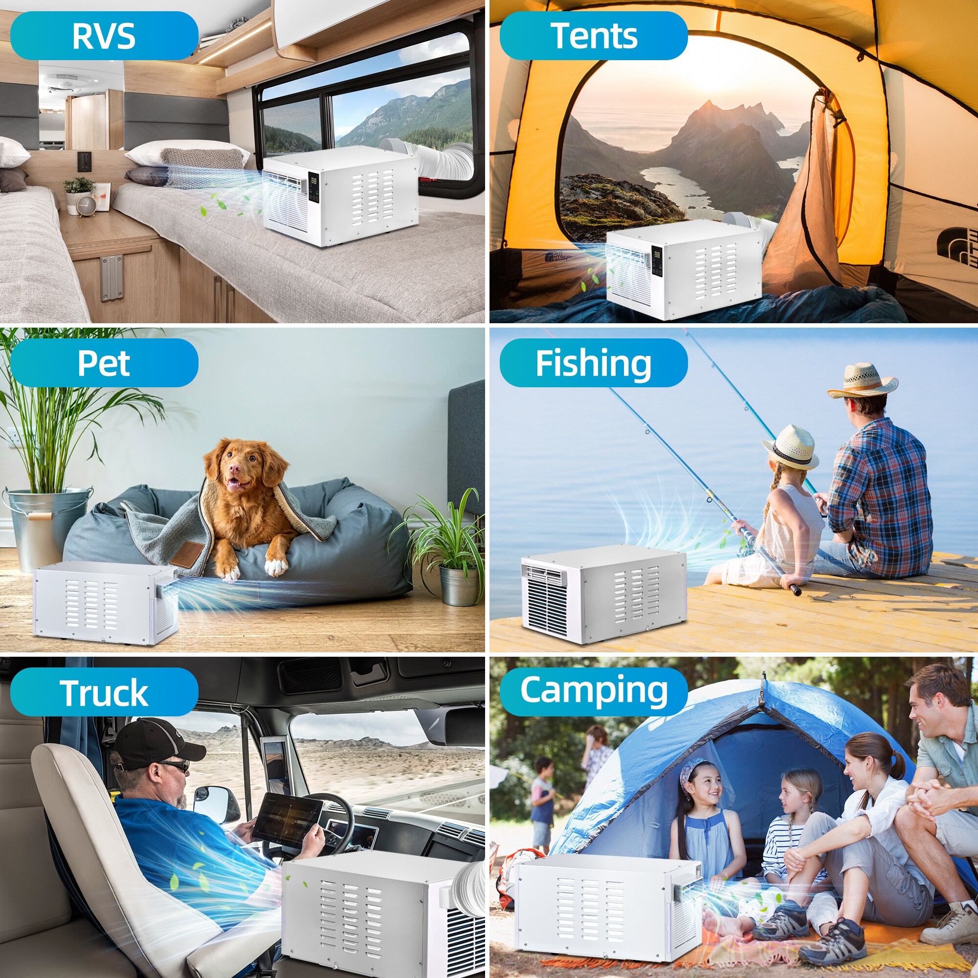 Phivve D4225B-YT Portable-Air-Conditioners - View #7