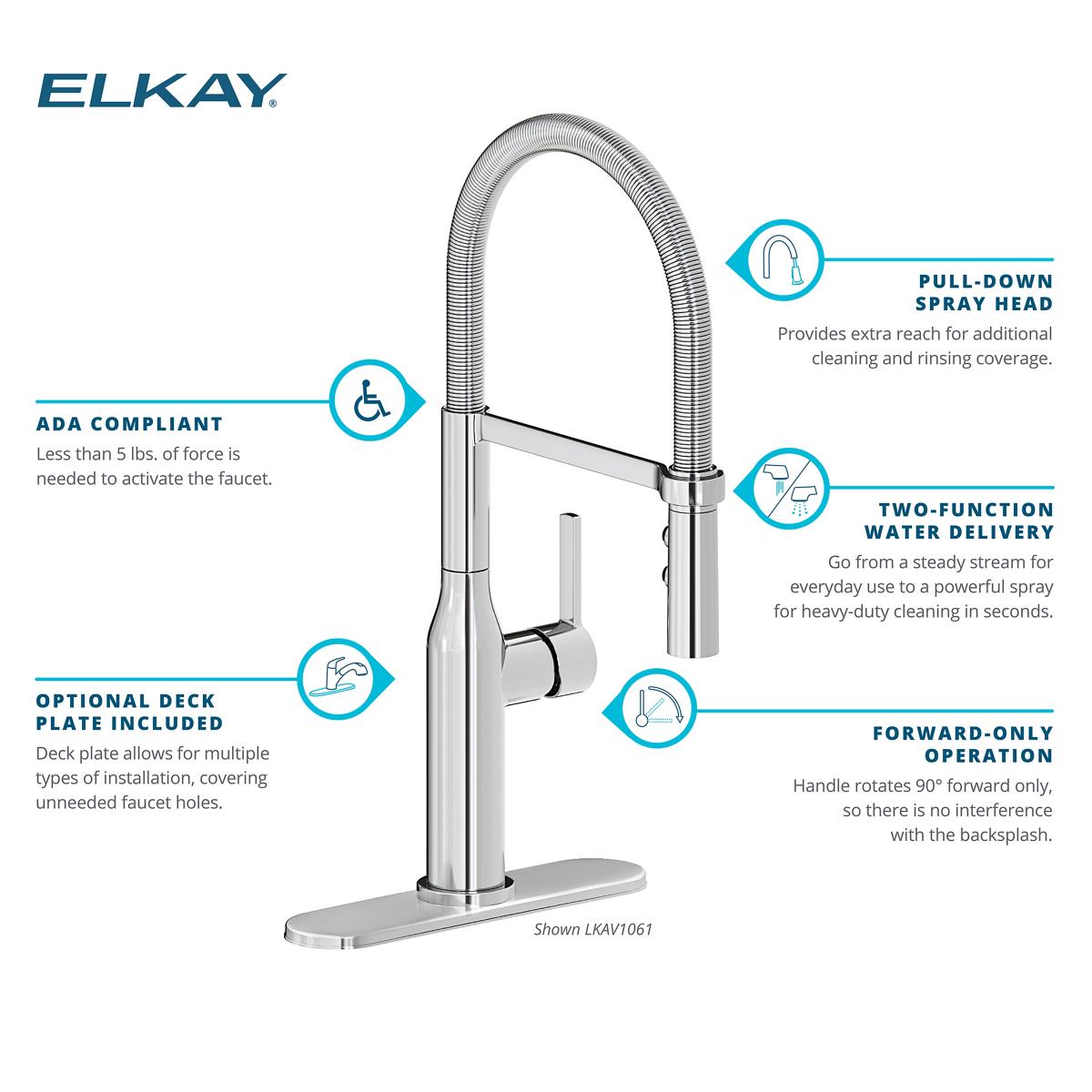 Elkay LKAV1061CR Kitchen-Faucets - View #4