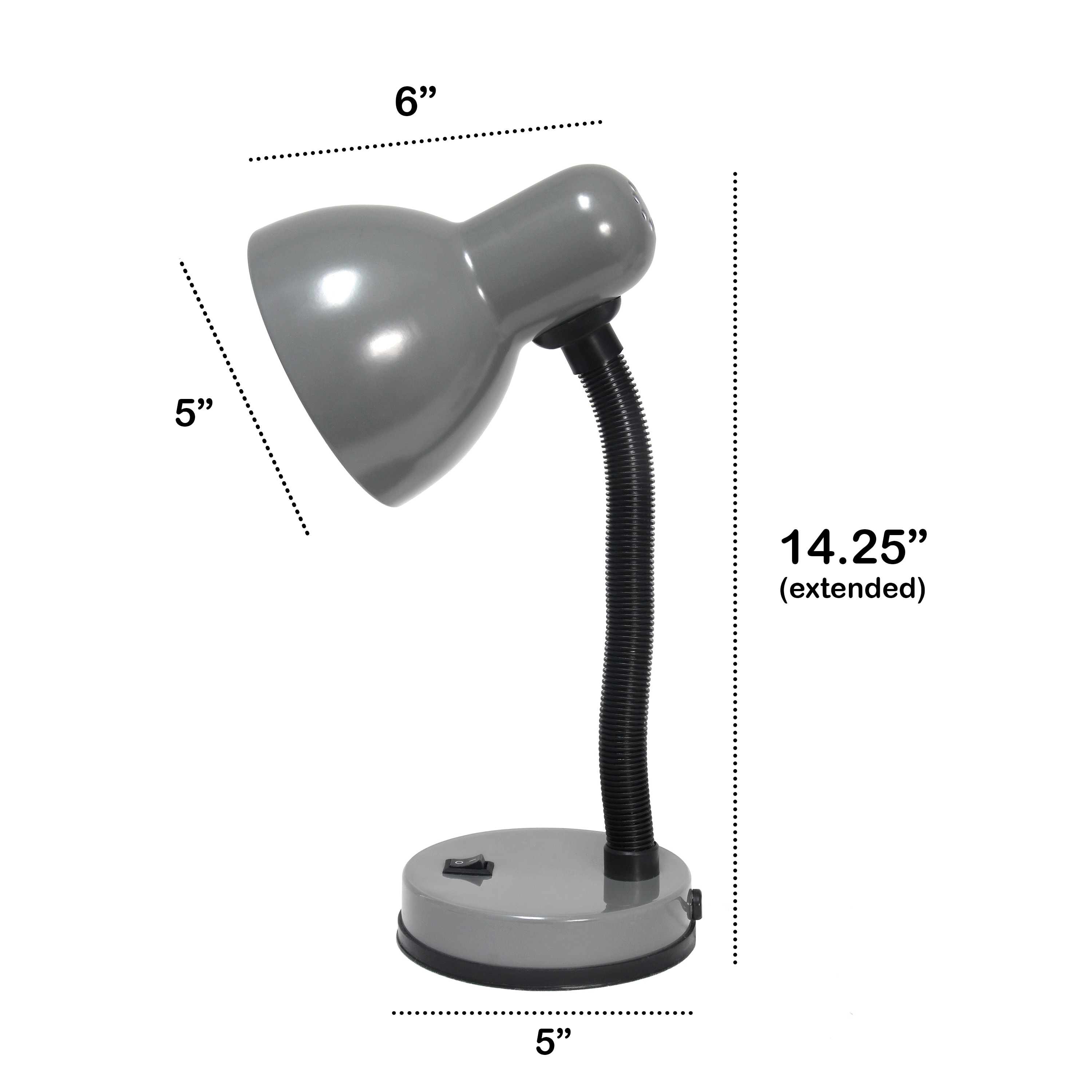 Creekwood Home CWD-1000-GY-LB Desk-Table-Lamps - View #3