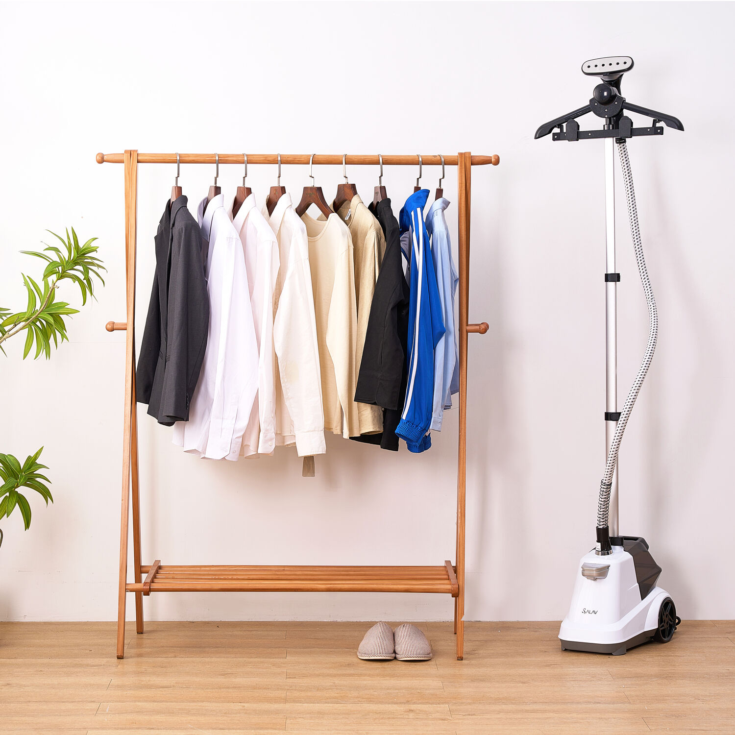 Salav X3-WHITE Fabric-Steamers - View #8