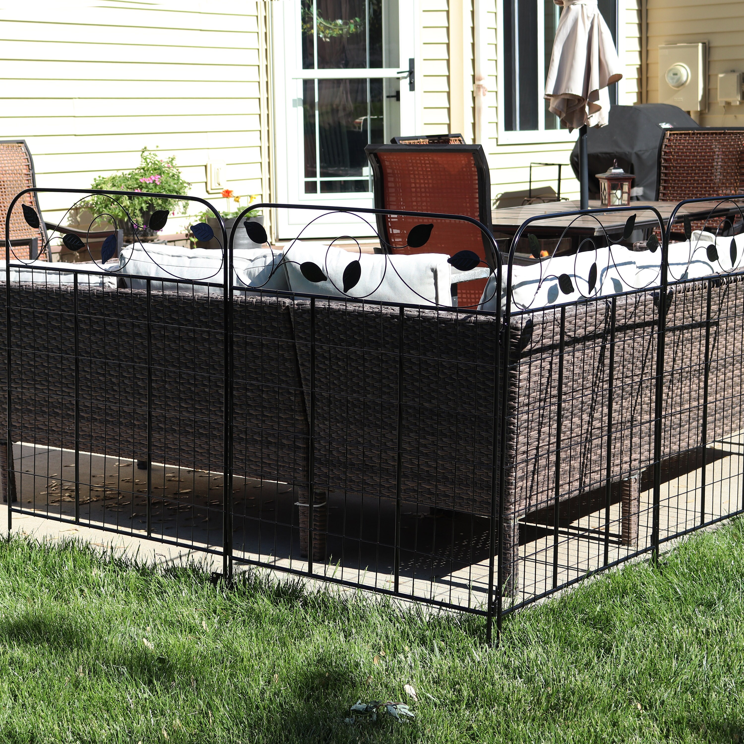 Sunnydaze Decor HBM-408 Garden-Trellis - View #2