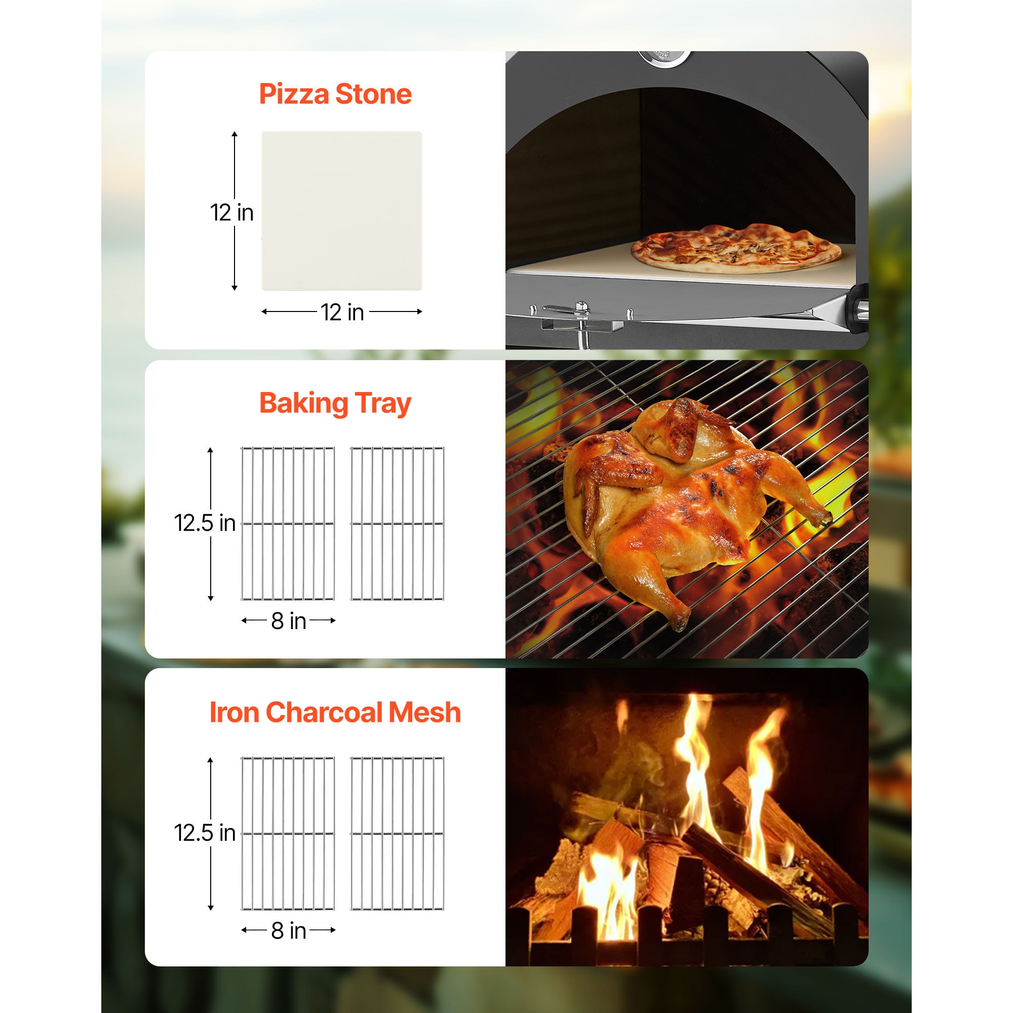 GIVIMO LW108GIVSS3953 Outdoor-Pizza-Ovens - View #4