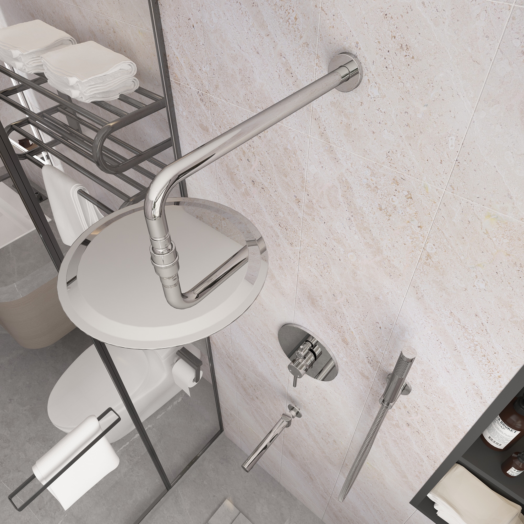 Clihome CHMS-16ORB-A3806 Showerhead-Bar-Panels - View #11