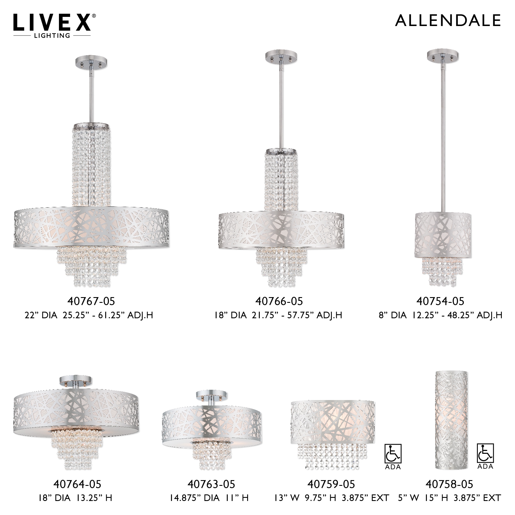 Livex Lighting 40764-05 flushmounts - View #7