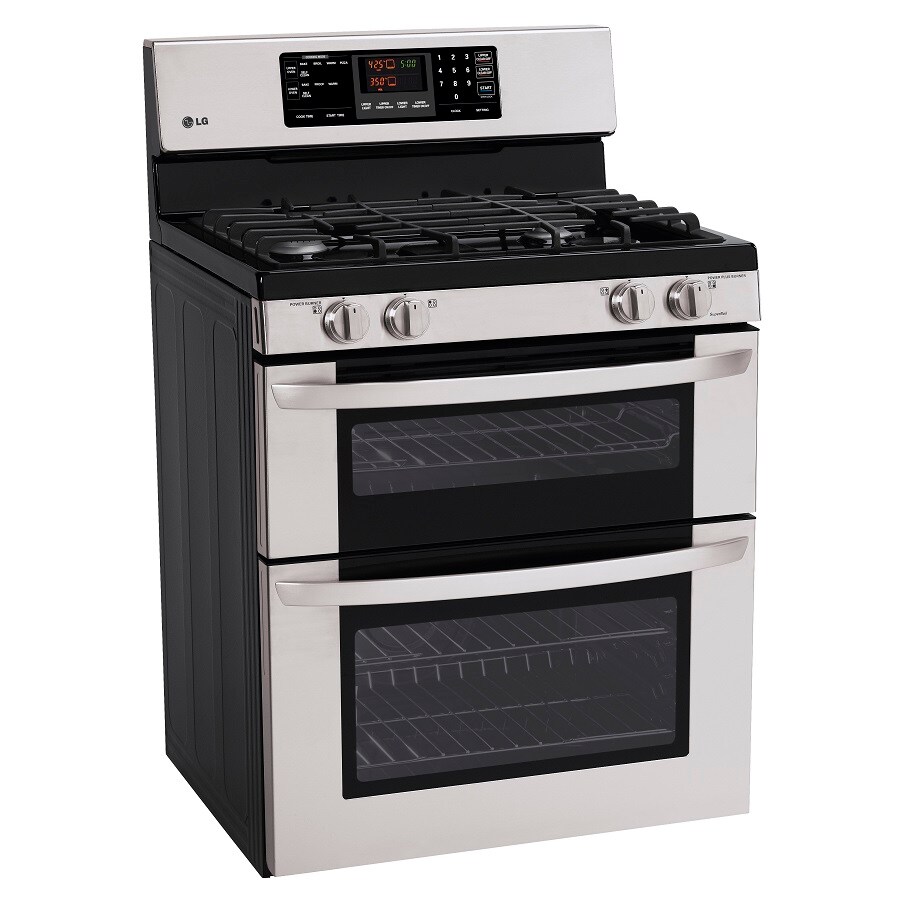 lg gas double oven