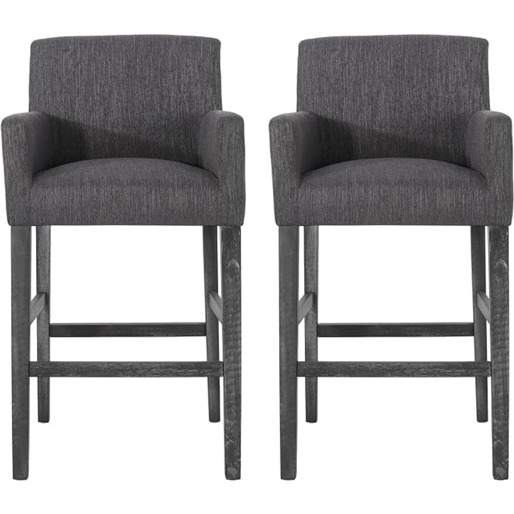 Maison Boucle ELLA-BAR-GRAY stools - View #2