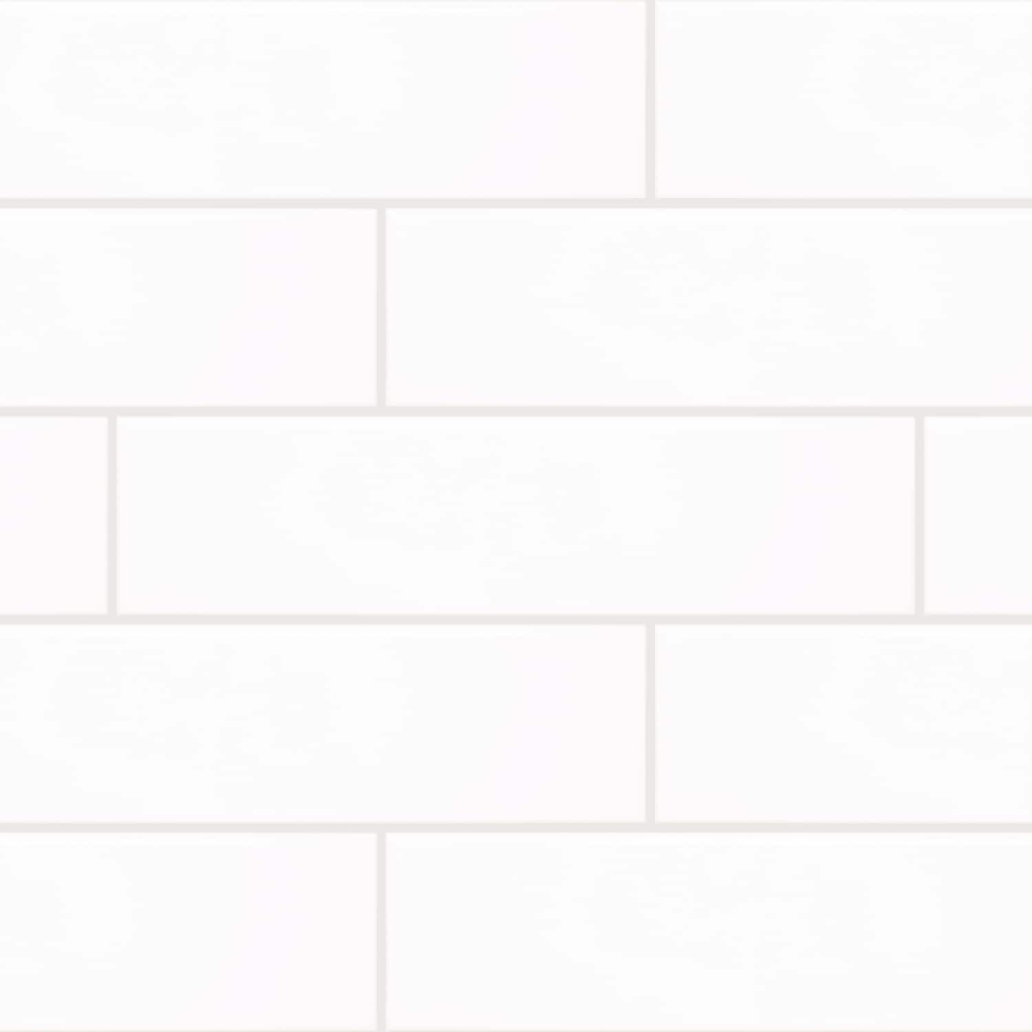 Daltile Core Classic True White 3-in x 12-in Glossy Ceramic Subway Wall Tile ( 0.25-sq ft / Piece )
