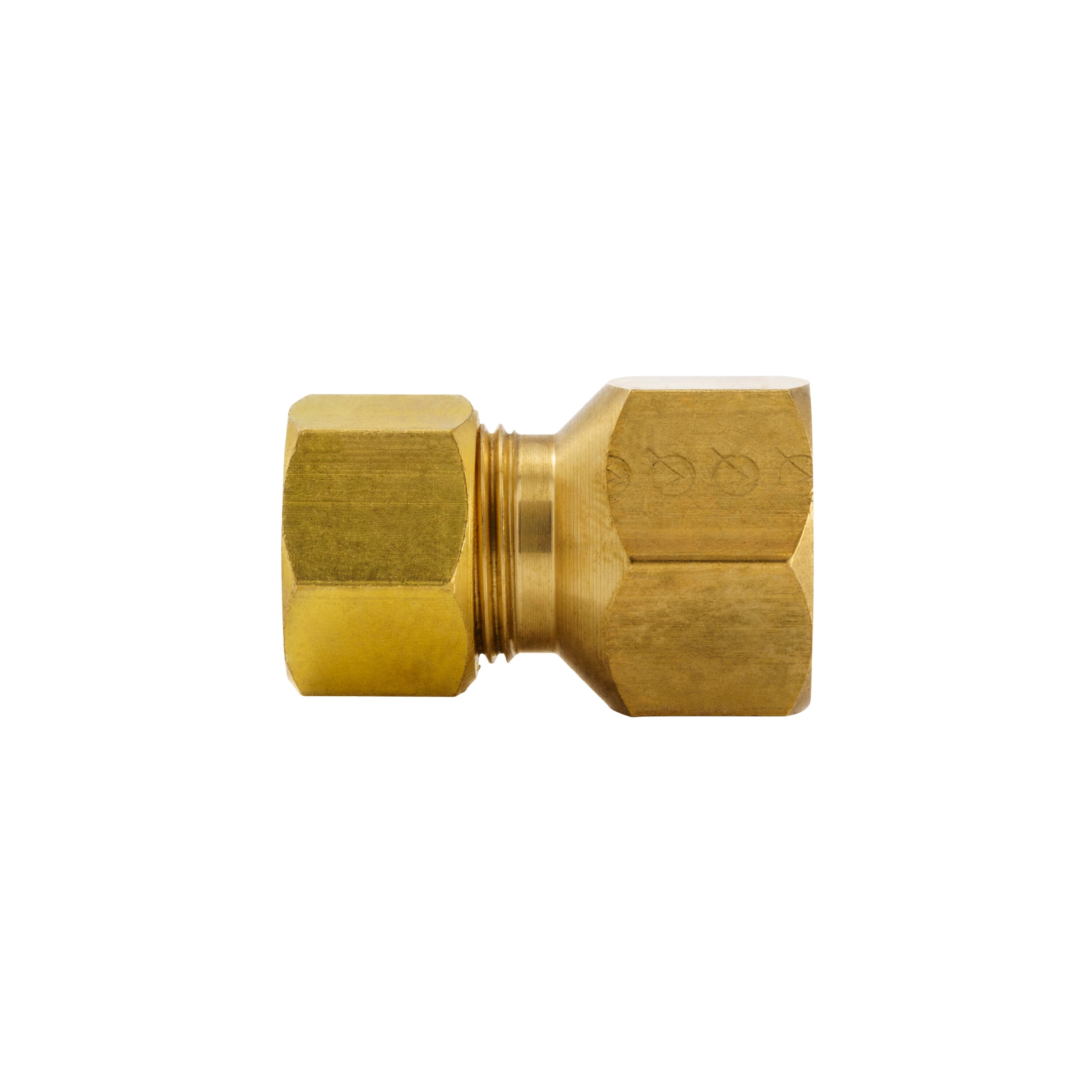 Brass compression fittings ø 25 mm for PE pipe: Coupling sleeve 207