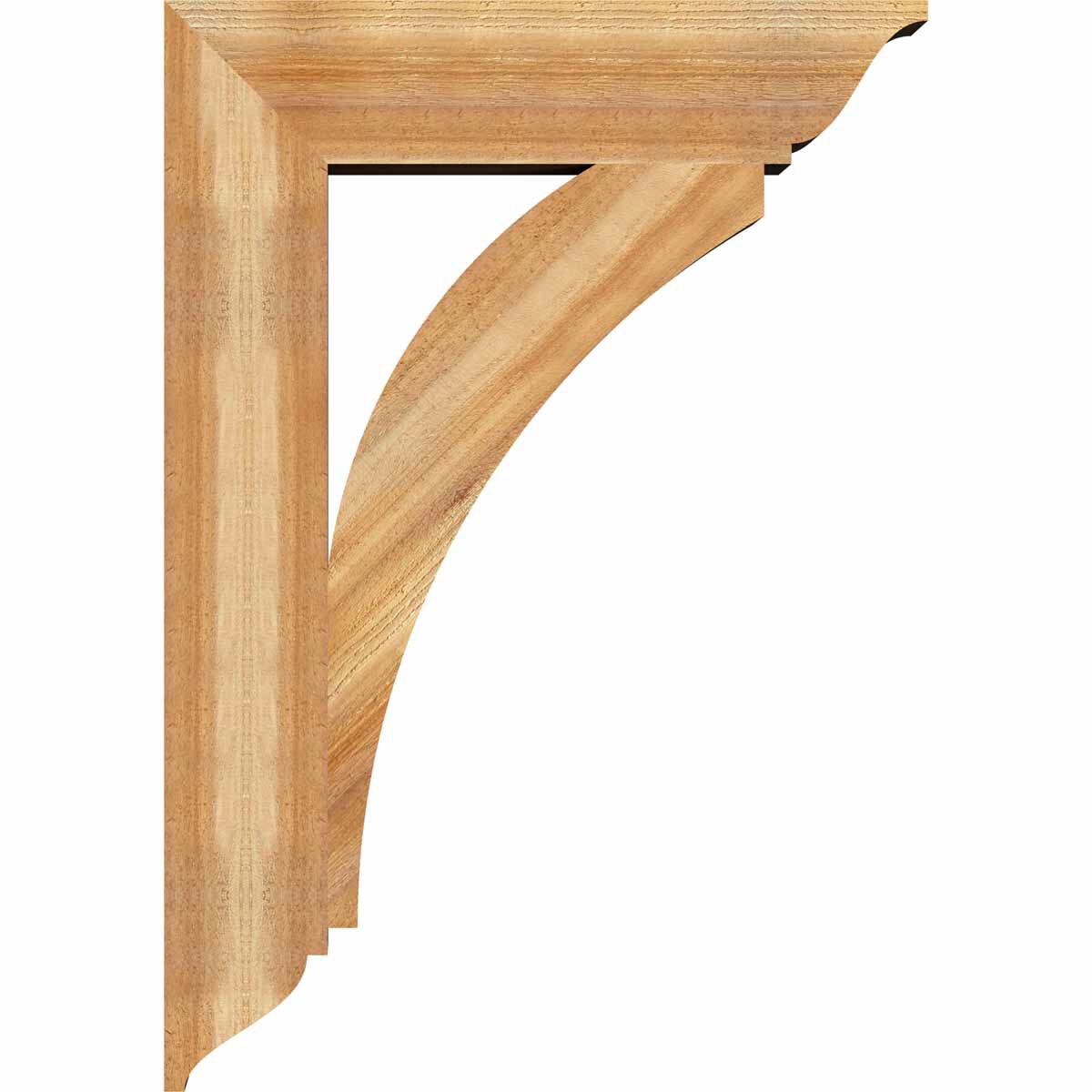 Ekena Millwork BKT06X28X40THR01RWR Exterior-Brackets-Braces - View #3