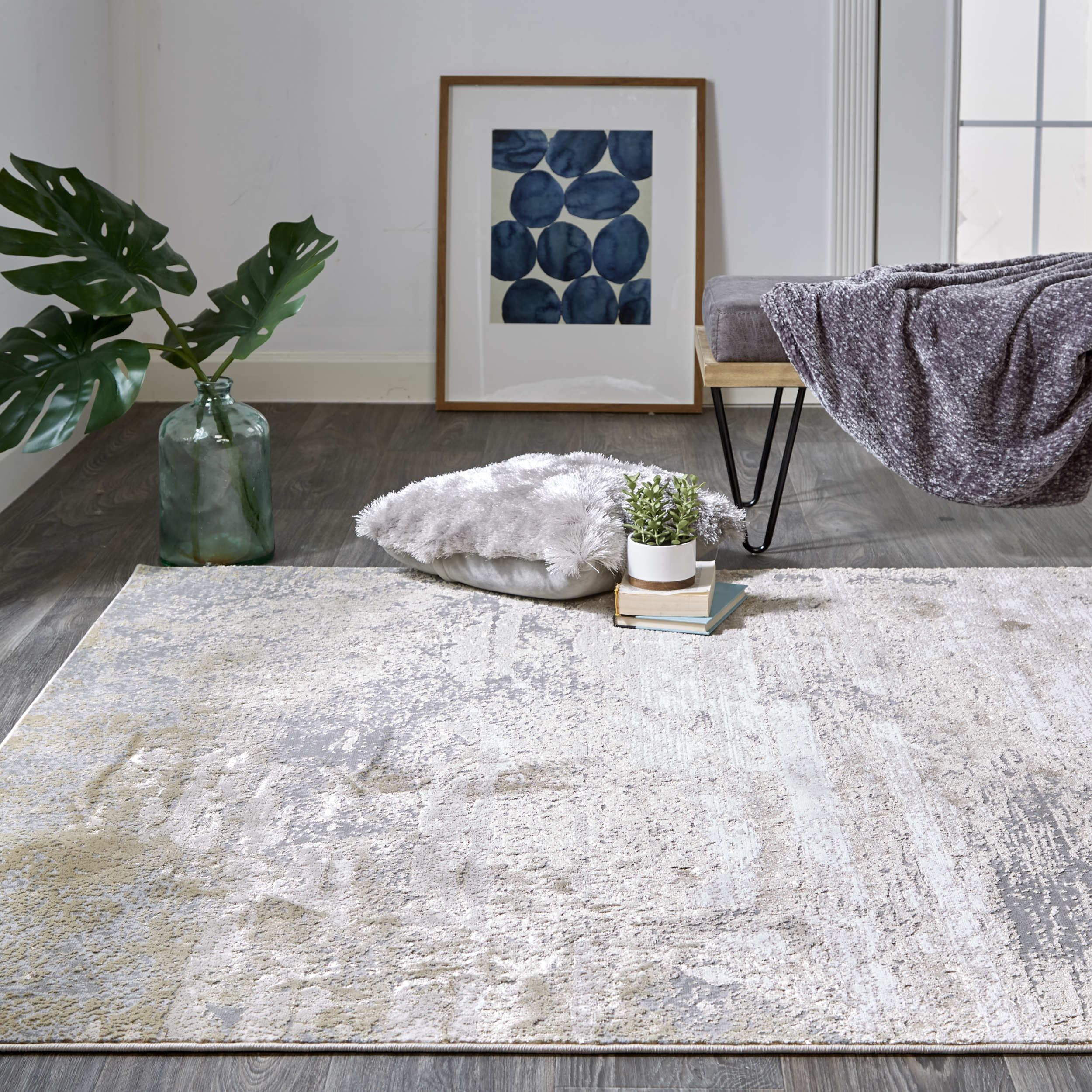 Room Envy AURR3567BGEGLDG22 rugs - View #8