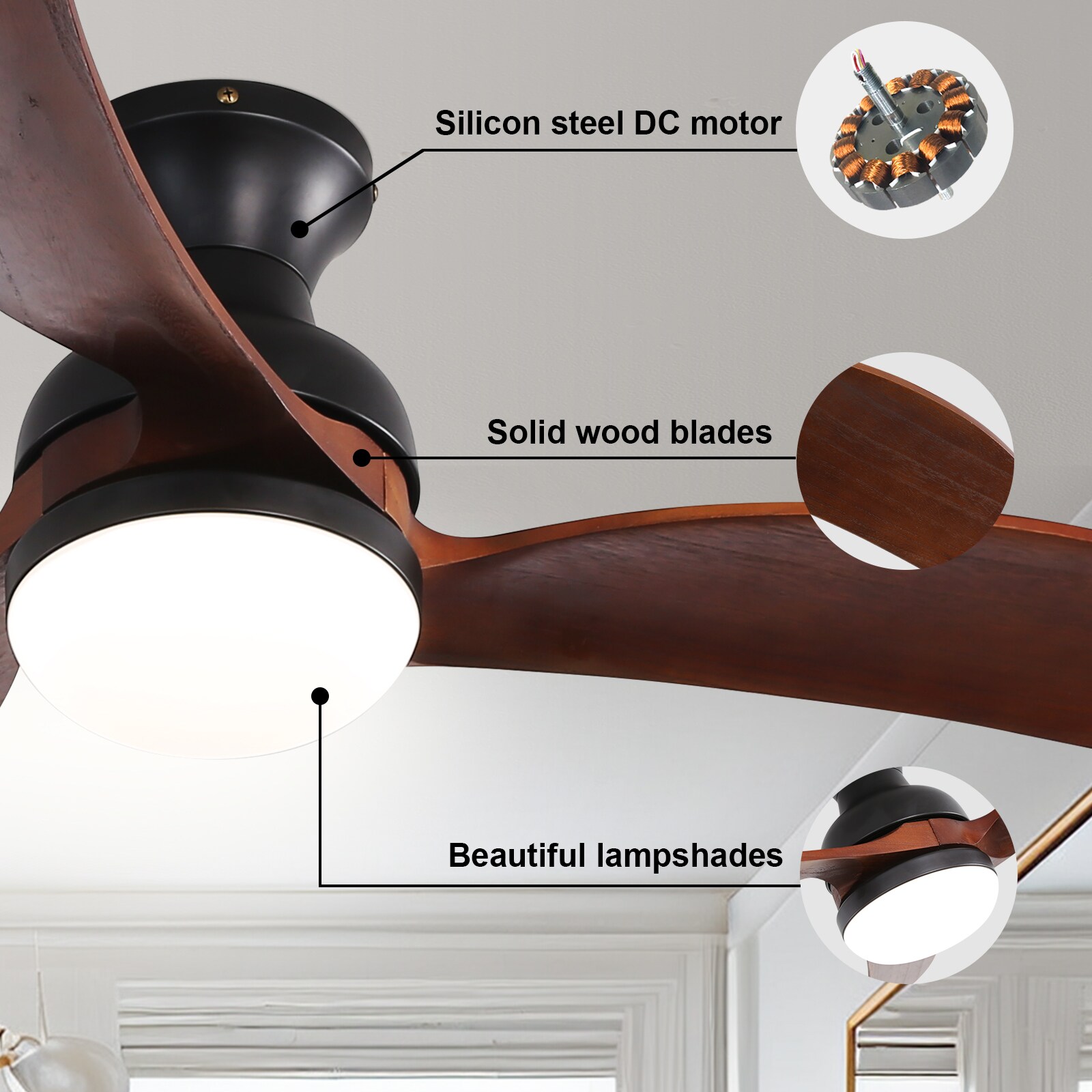 Sofucor LS-52K034-BK-DC-HTM Ceiling-Fans - View #4