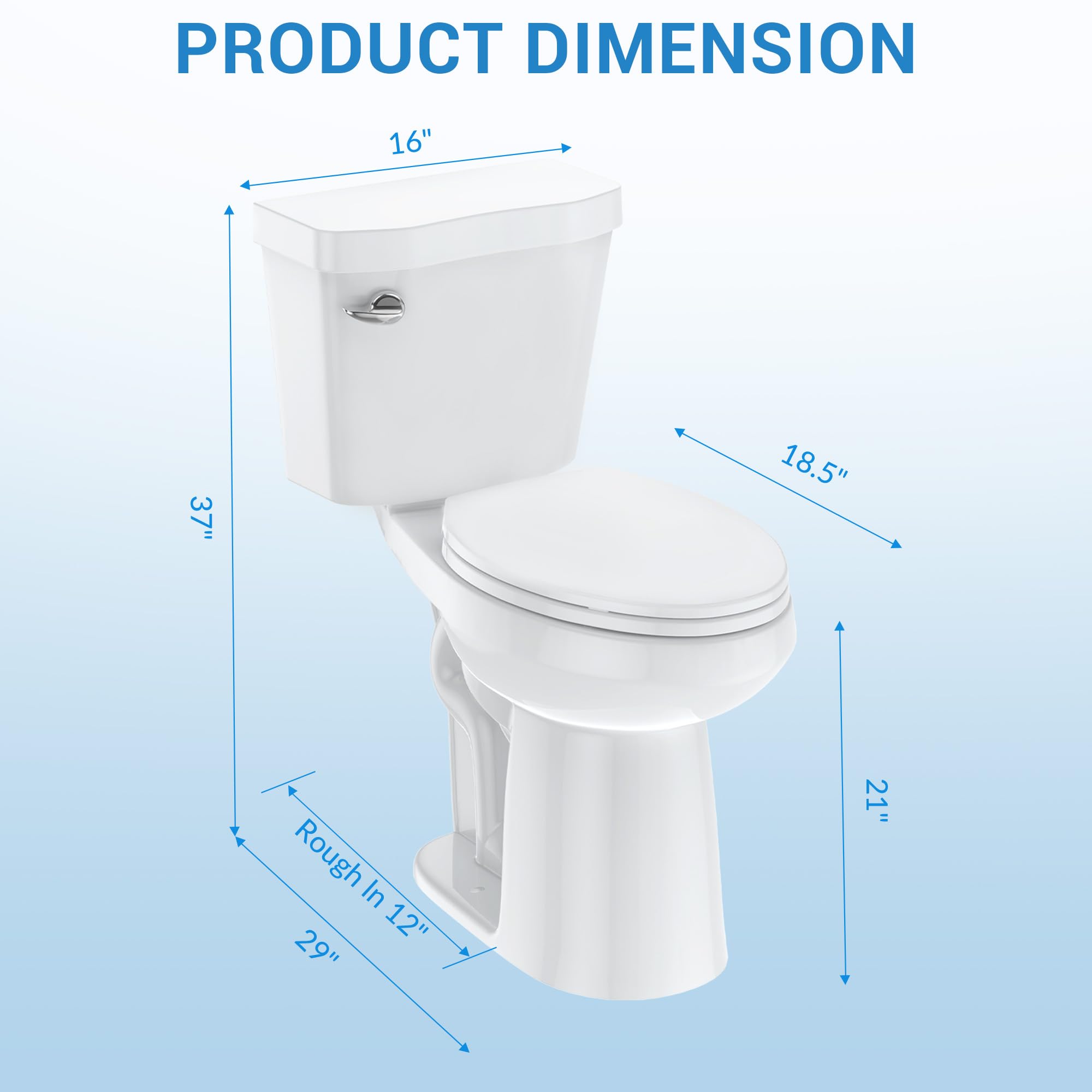 WhizMax PHO143UHKNZ toilets - View #3