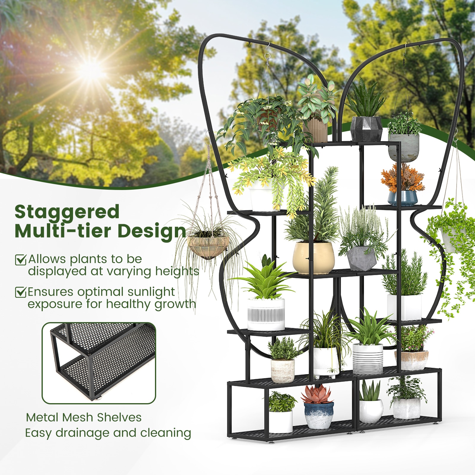 Slickblue D-CO-KD5134TG Plant-Stand - View #5