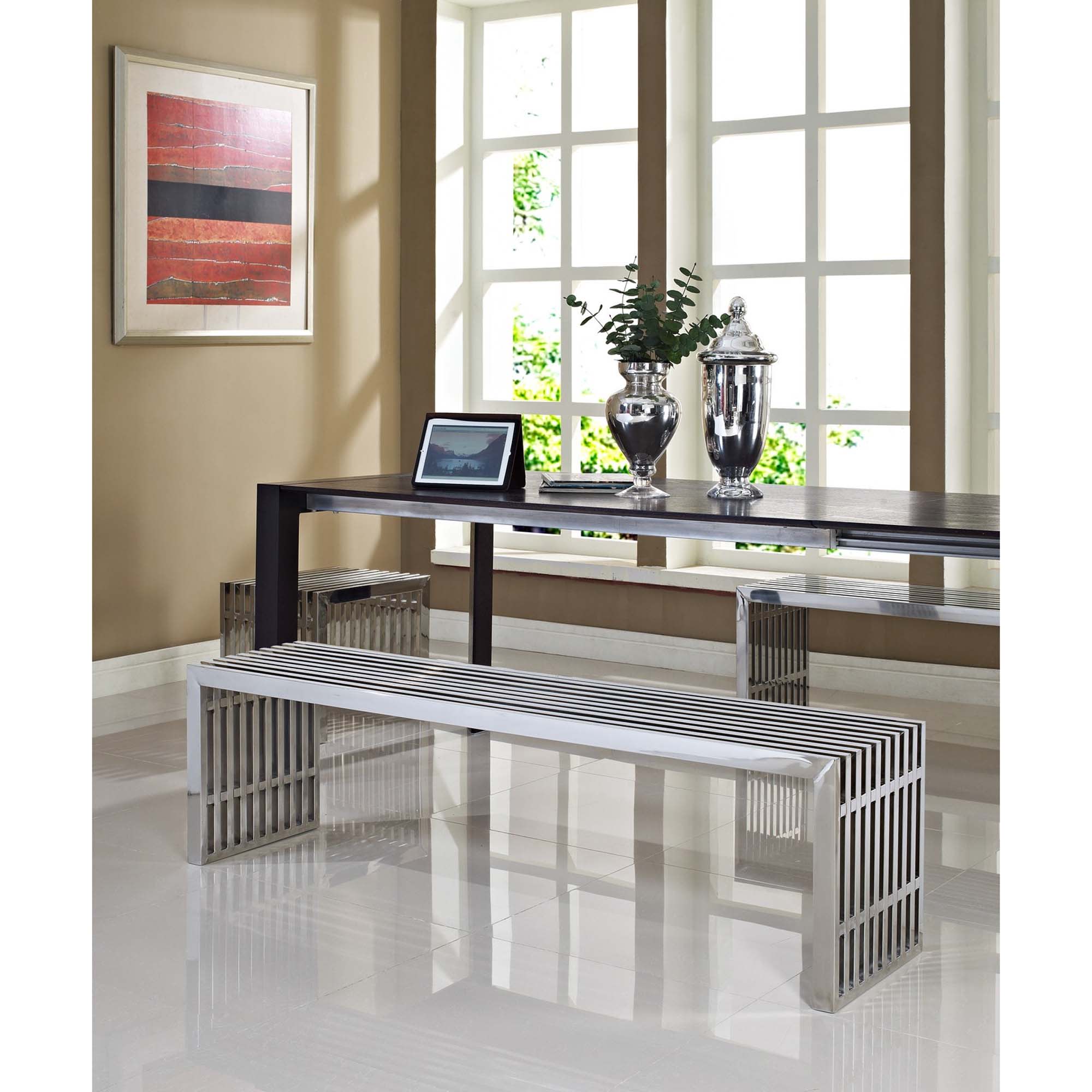 Modway EEI-867 bench - View #2
