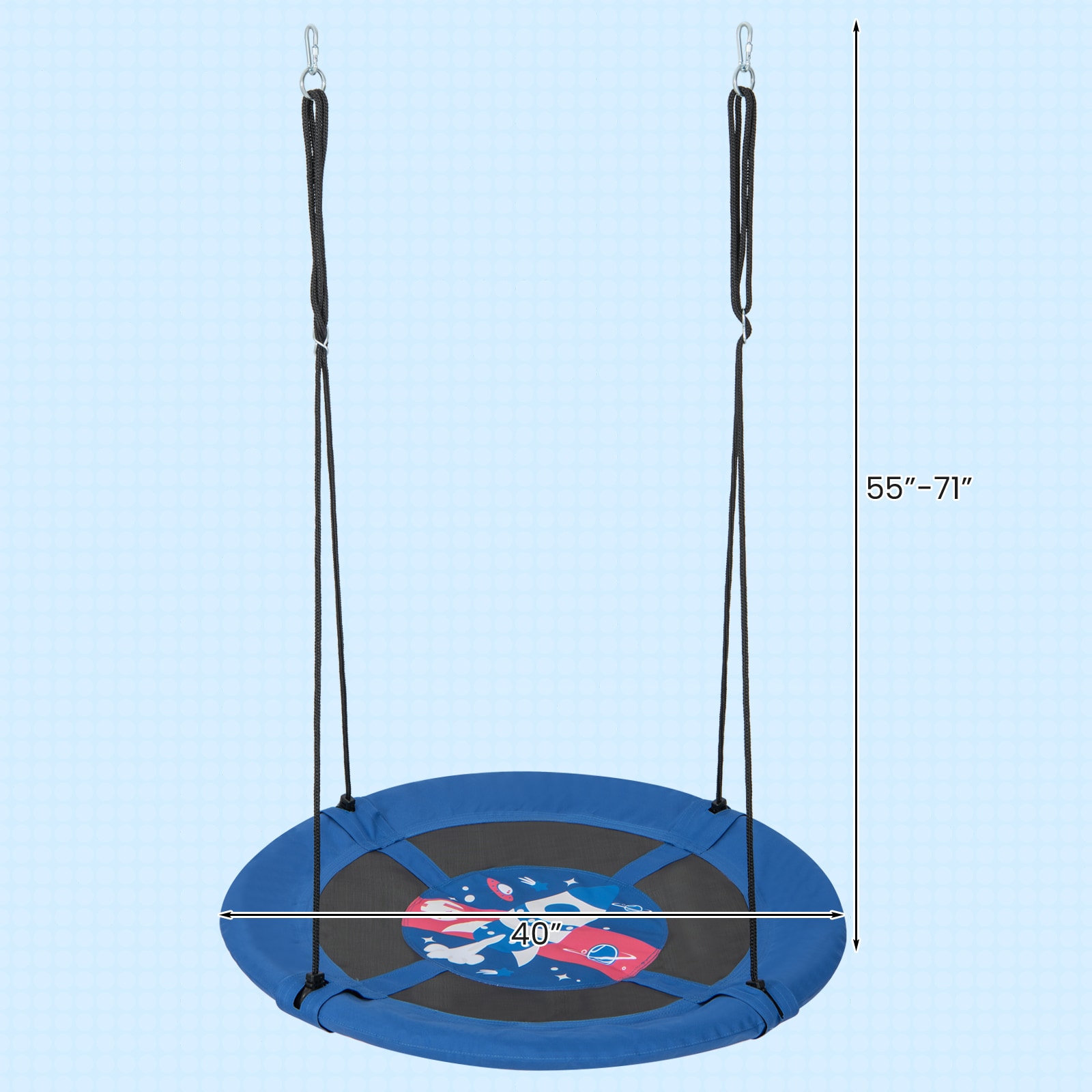 Slickblue D-CO-JH27311PN Playset-Swings - View #4