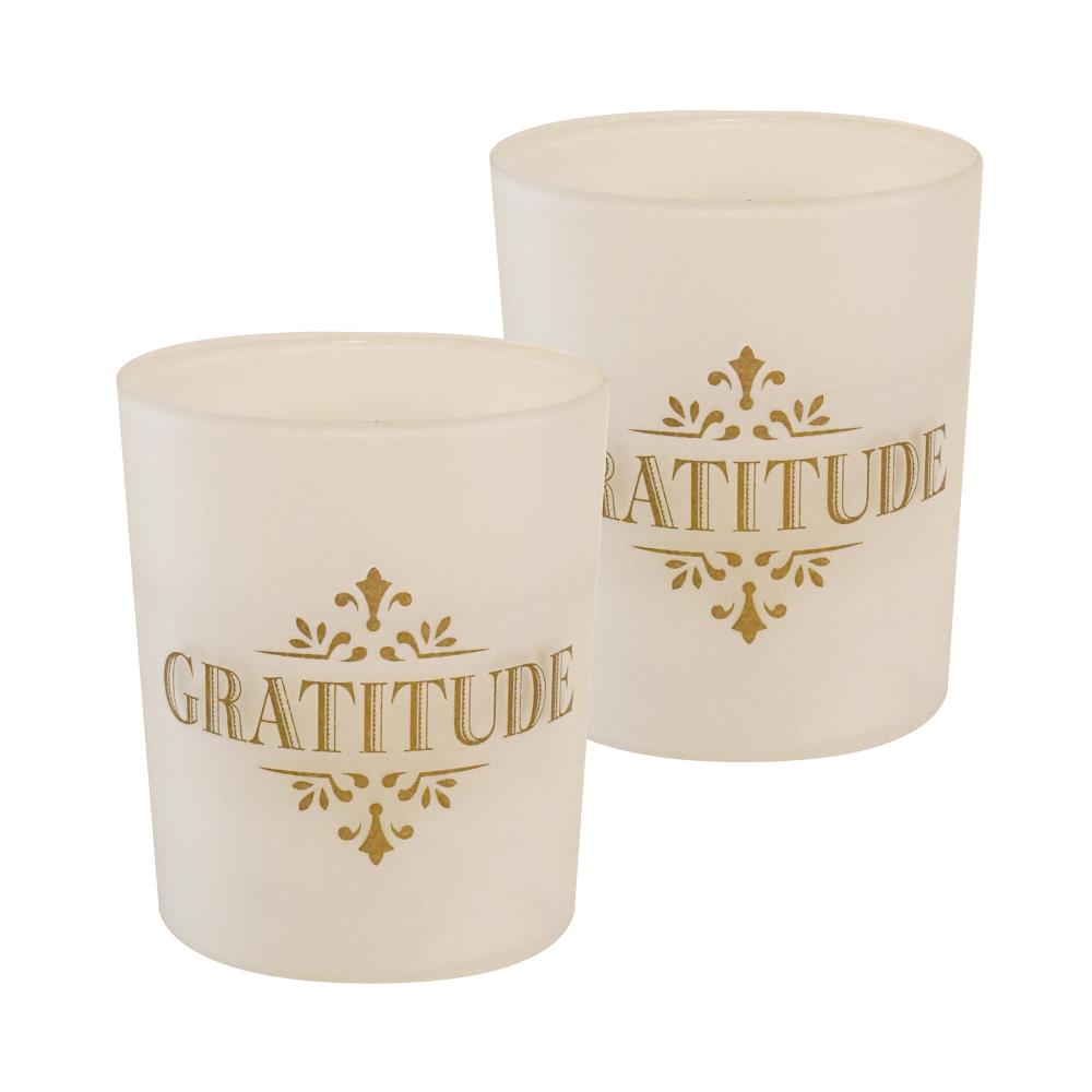 LumaBase 96502 3.75-in Lighted Candle (2-Pack) Battery-operated Christmas Decor