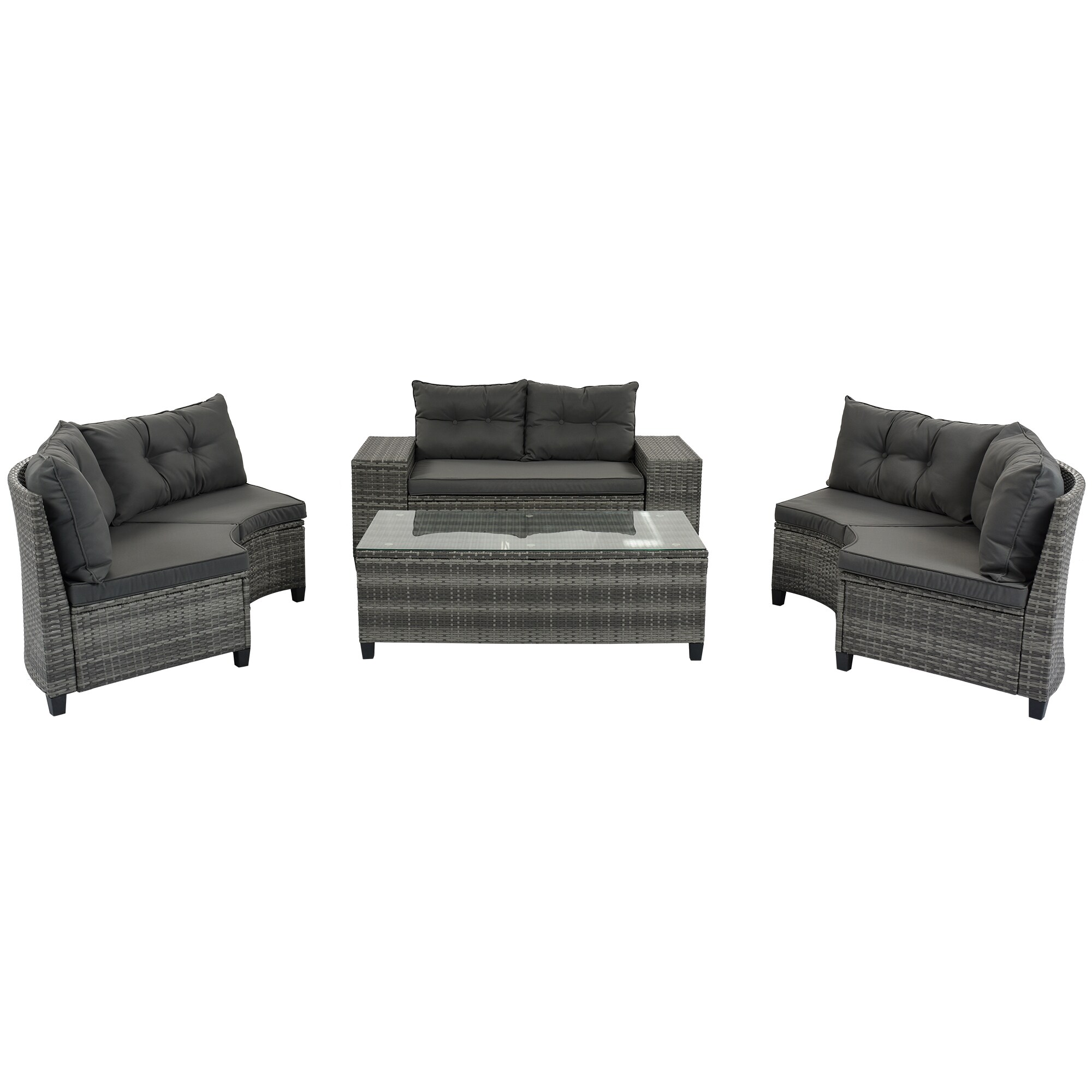 Forclover N7FW-215GR Patio-Conversation-Sets - View #7