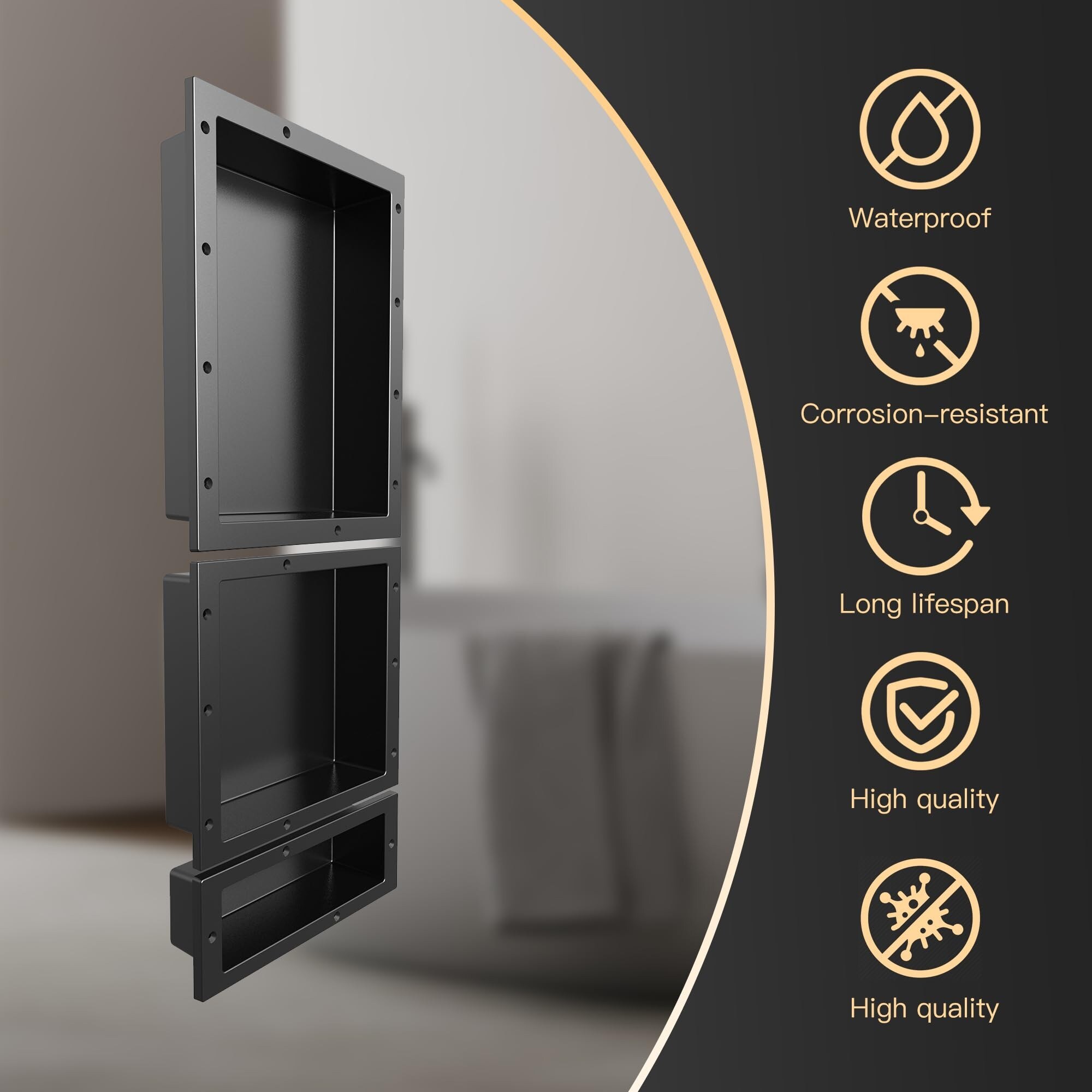 Wudkey L4-UN0K5A Shower-Wall-Surrounds - View #5