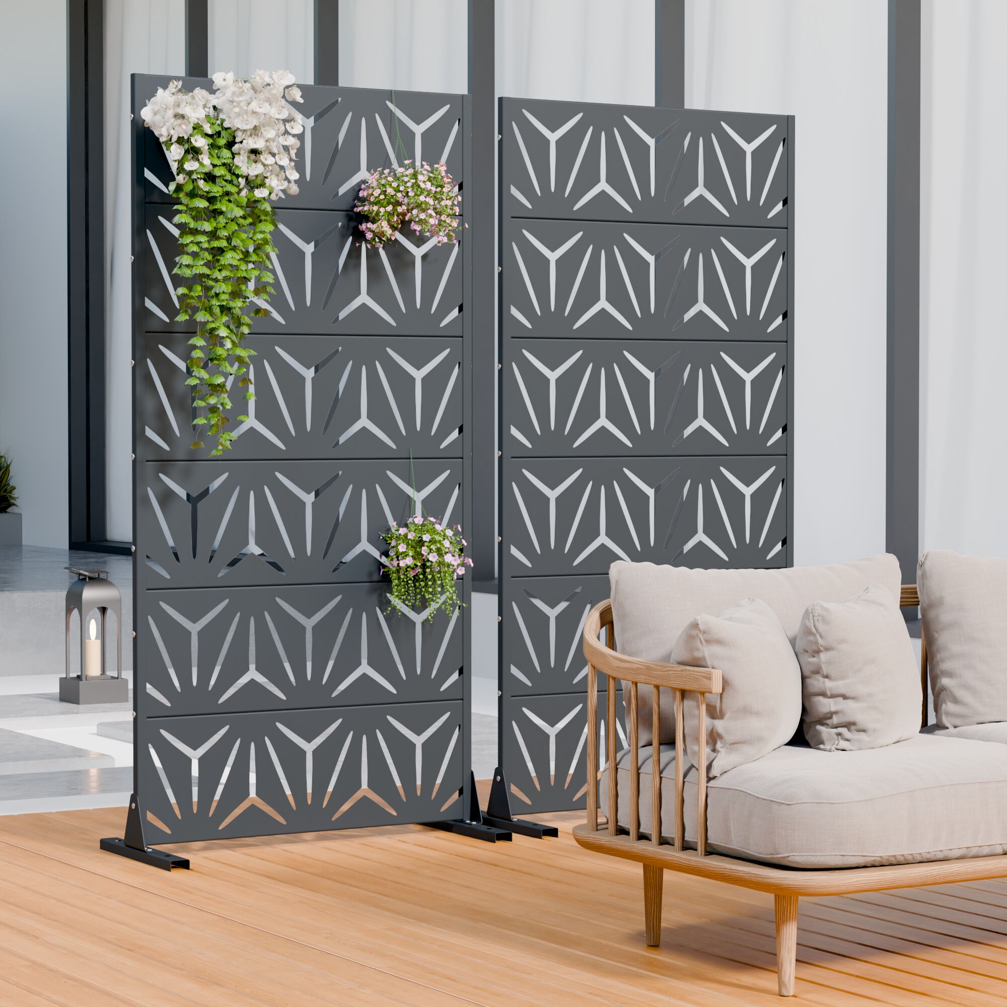 Wooakway L20609-604A29 Outdoor-Privacy-Screen - View #6
