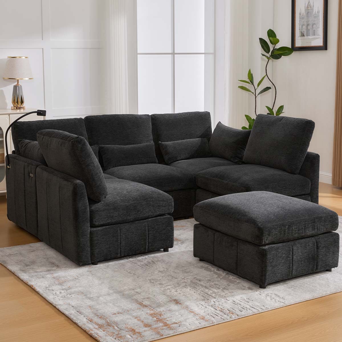 ModernLuxe N719S002050B Sofas-Loveseats - View #3