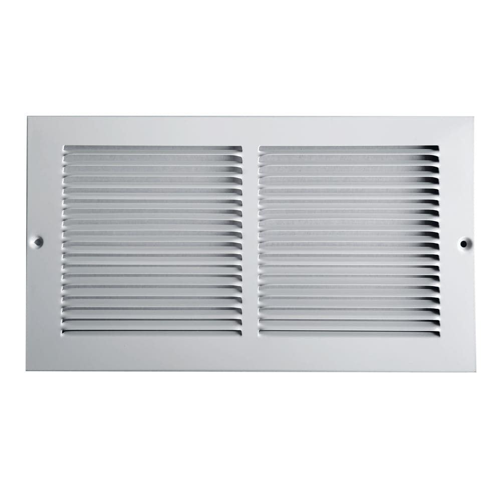 RELIABILT 12-in x 6-in Steel White Sidewall/Ceiling Grille in the ...