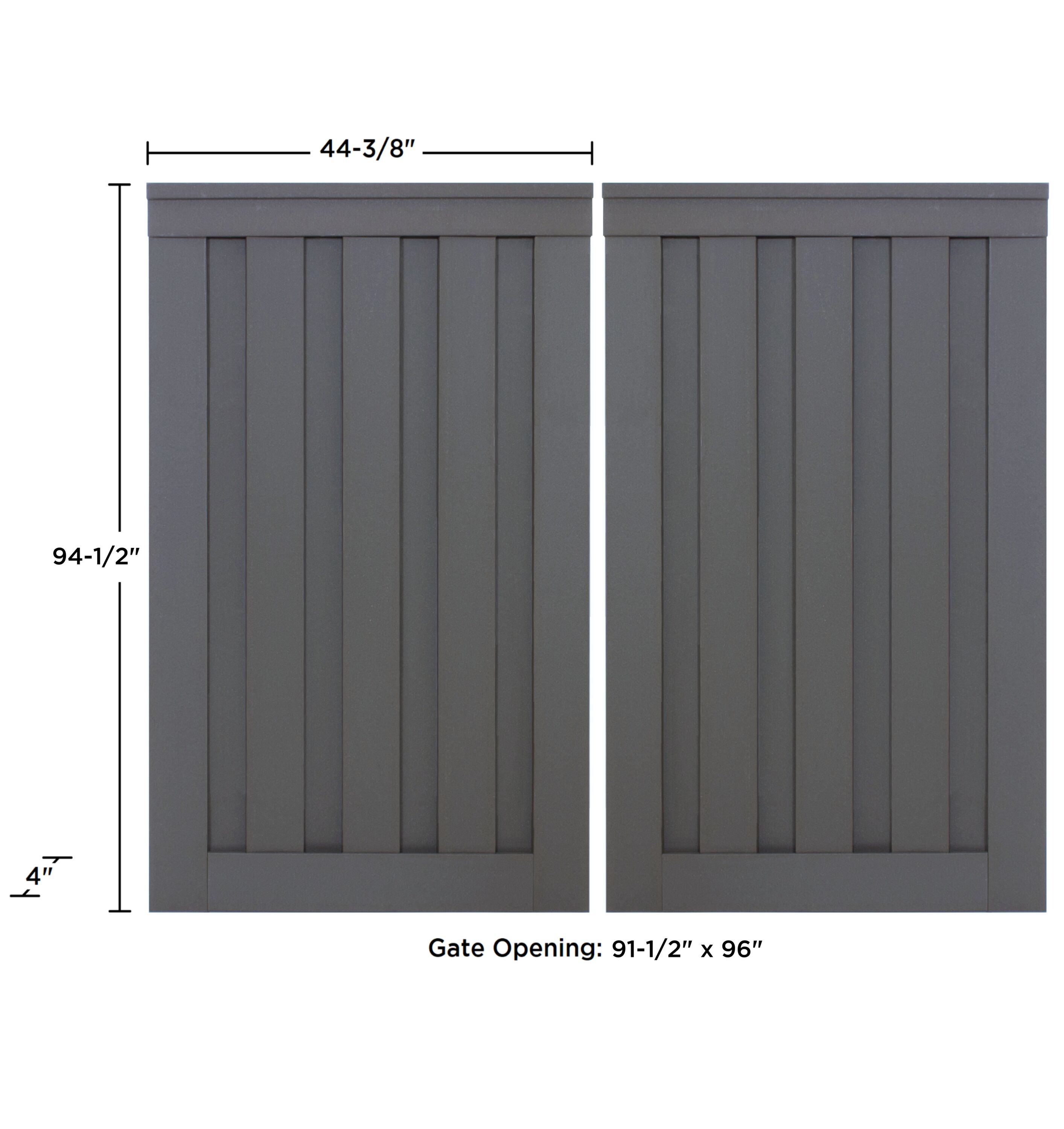 Trex Fencing TFS-WG-DGK8HX8W Composite-Fence-Gates - View #5