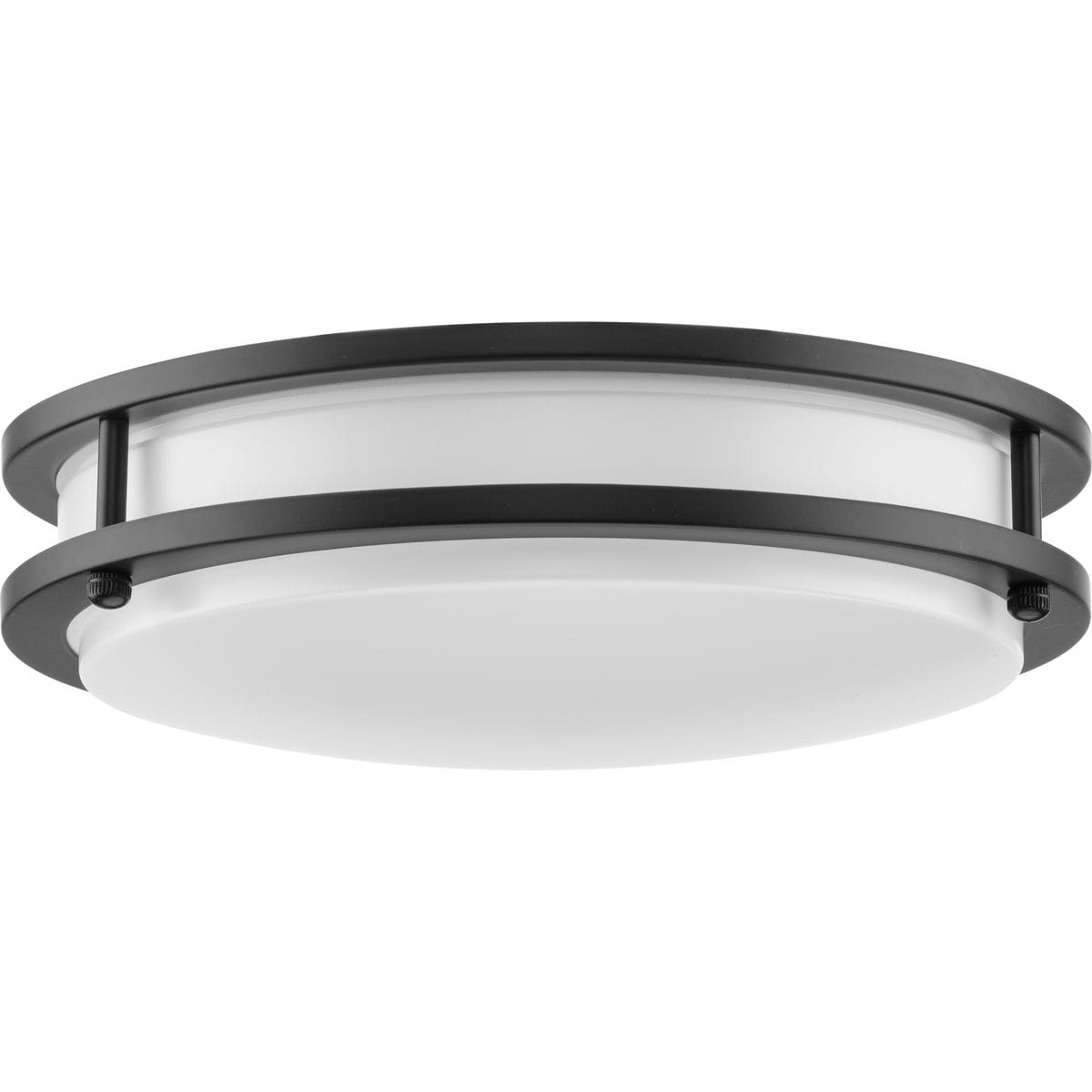 Progress Lighting P350274-31M-CS Abide LED 1 -Light 10.24-in Matte Black Integrated LED Flush Mount Light