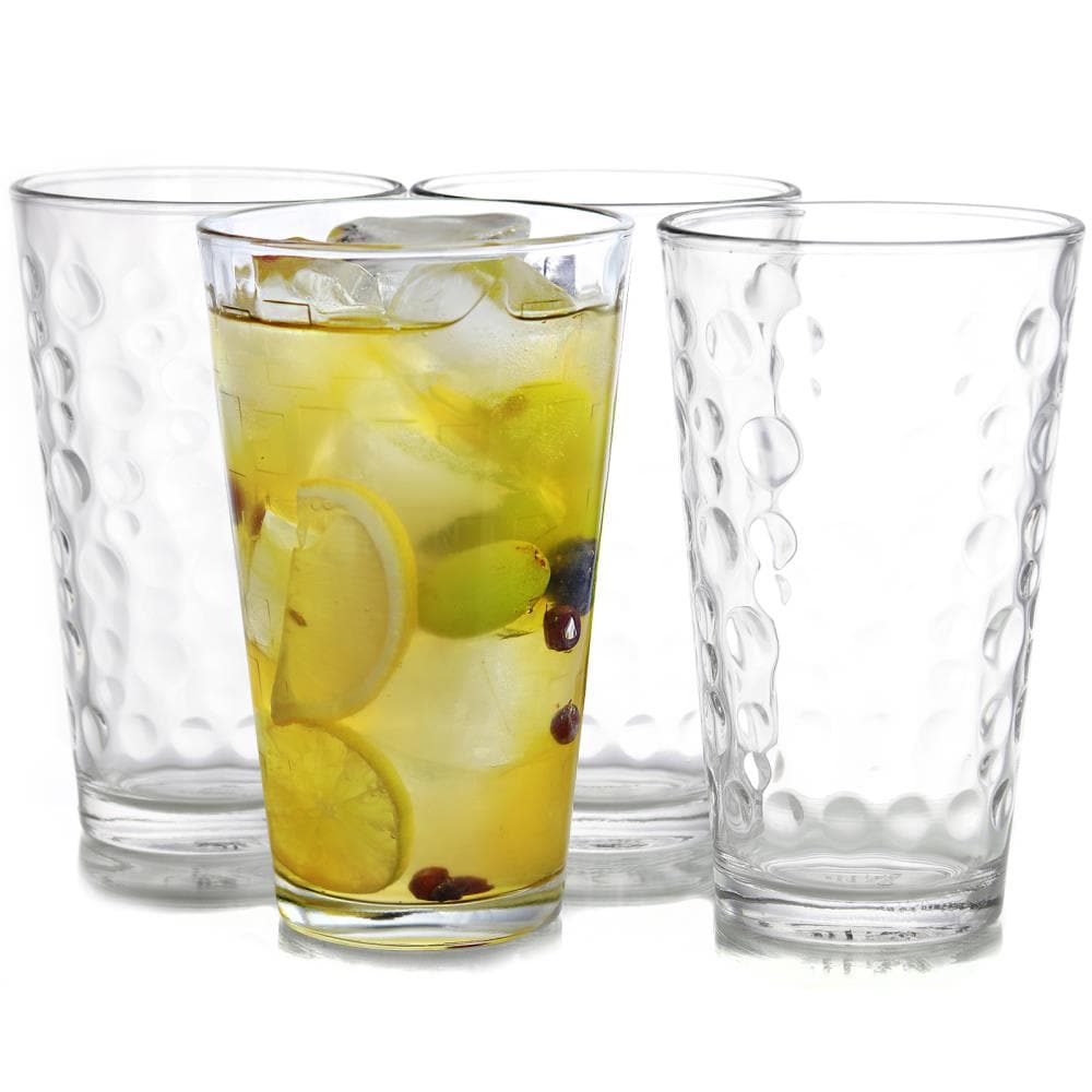 Table 12 Lead-Free Crystal Small Beverage Glasses, 15.5 Oz, Clear, Set Of 6  Glasses