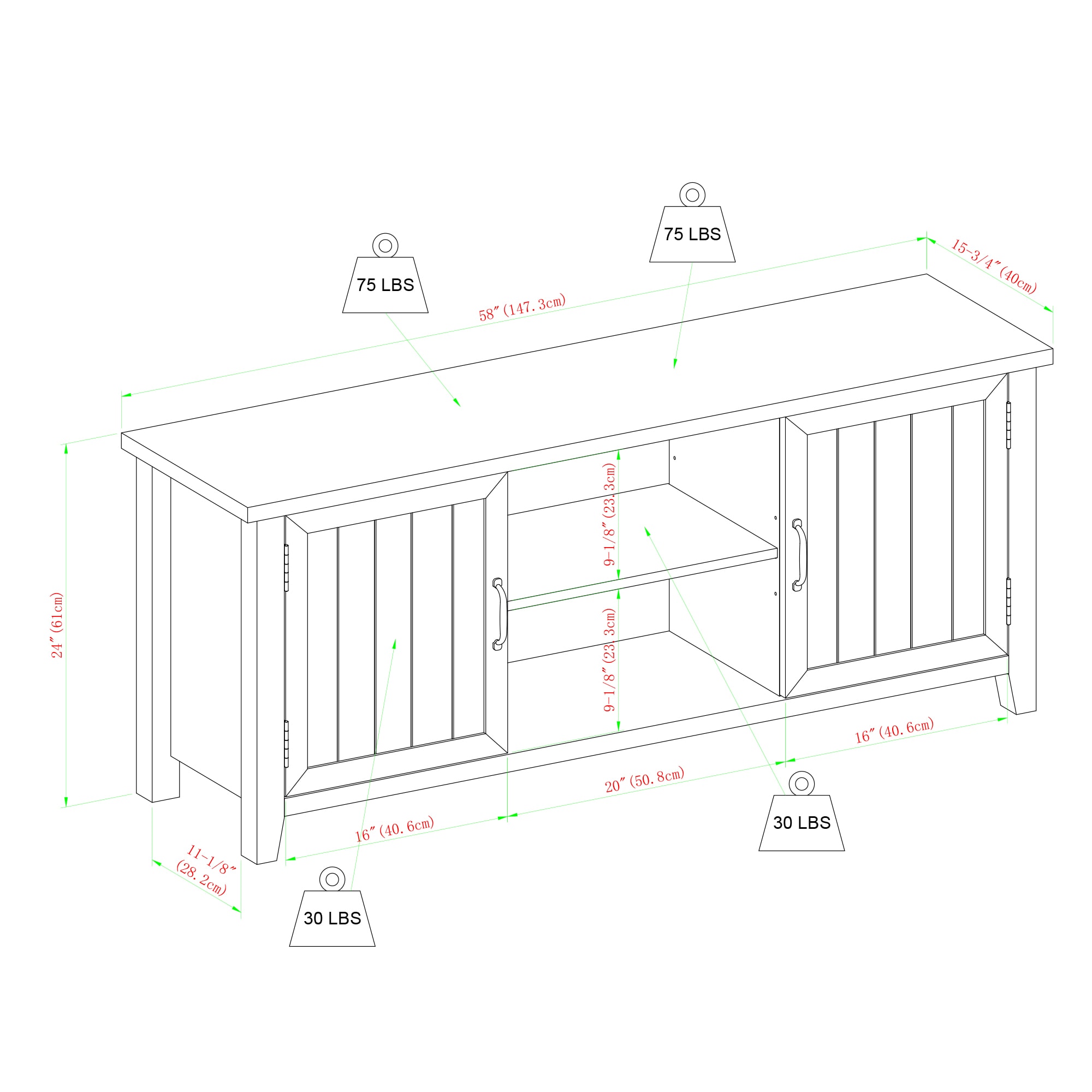 LOVMOR SF-M-B185P169328 Tv-Stands - View #5