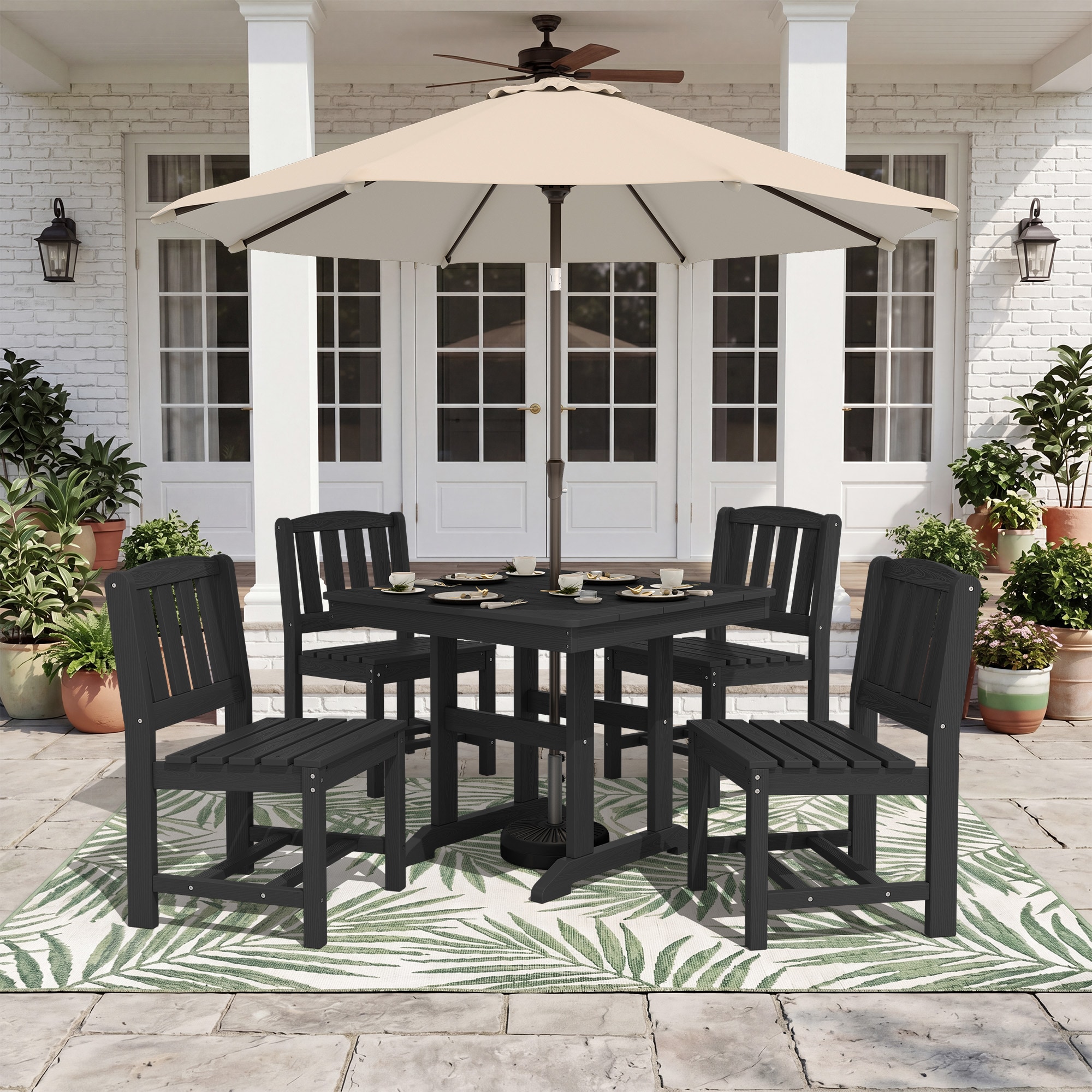 JEAREY SWYTSF04-BJ-GY Patio-Dining-Sets - View #2