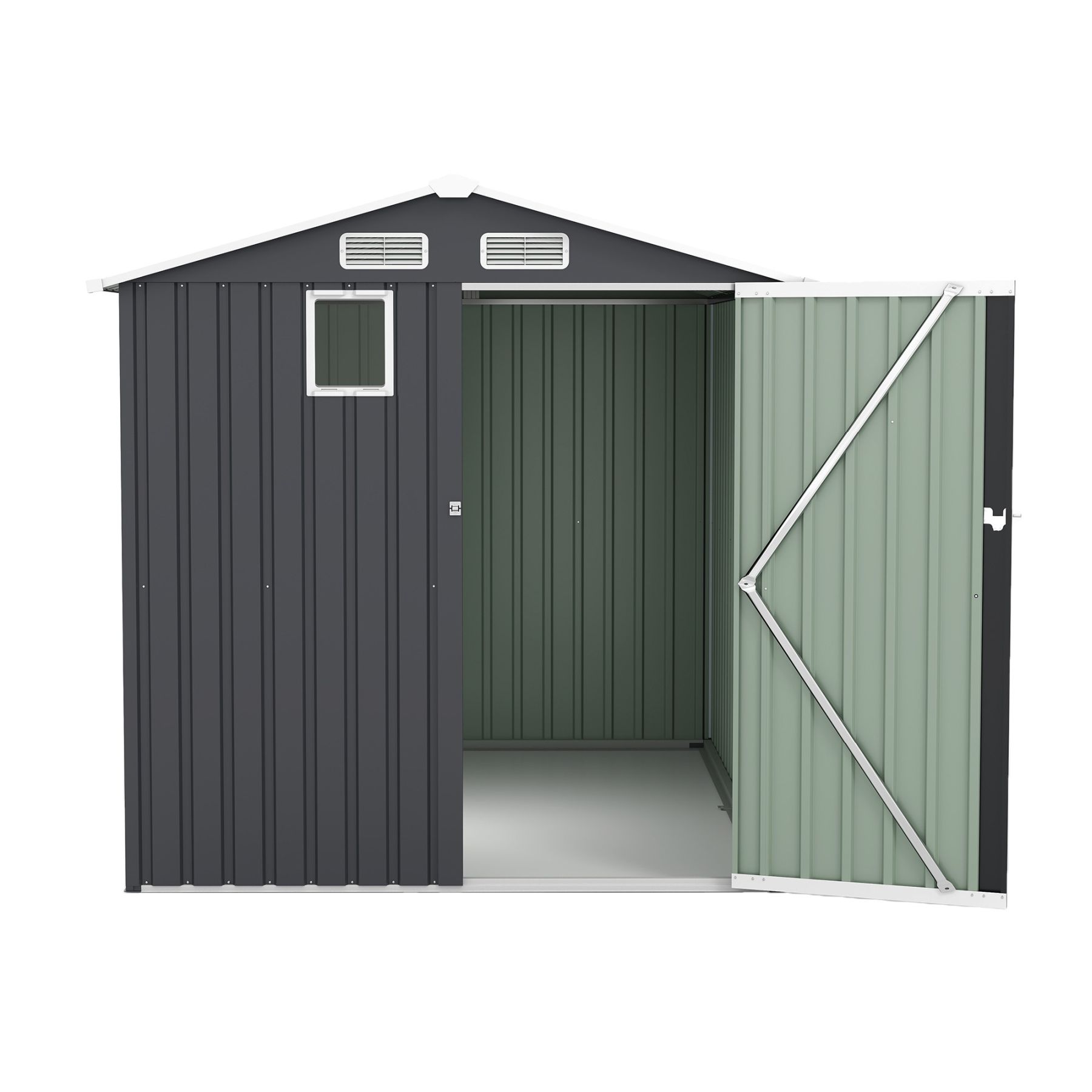 Blisstyle TXUDMHUBCM Metal-Storage-Buildings-Sheds - View #15