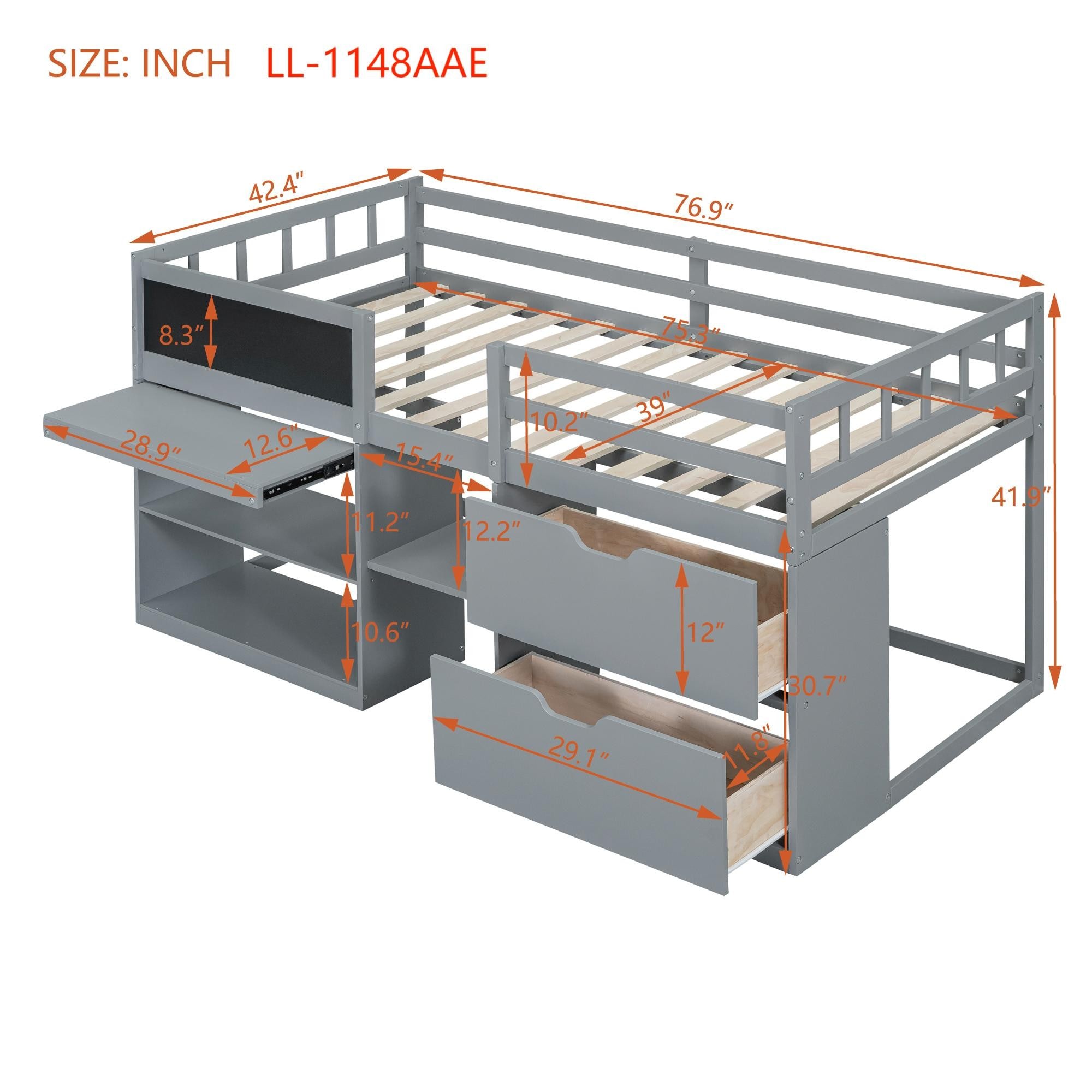 Yiekholo LL-1148AAE Bunk-Beds - View #8