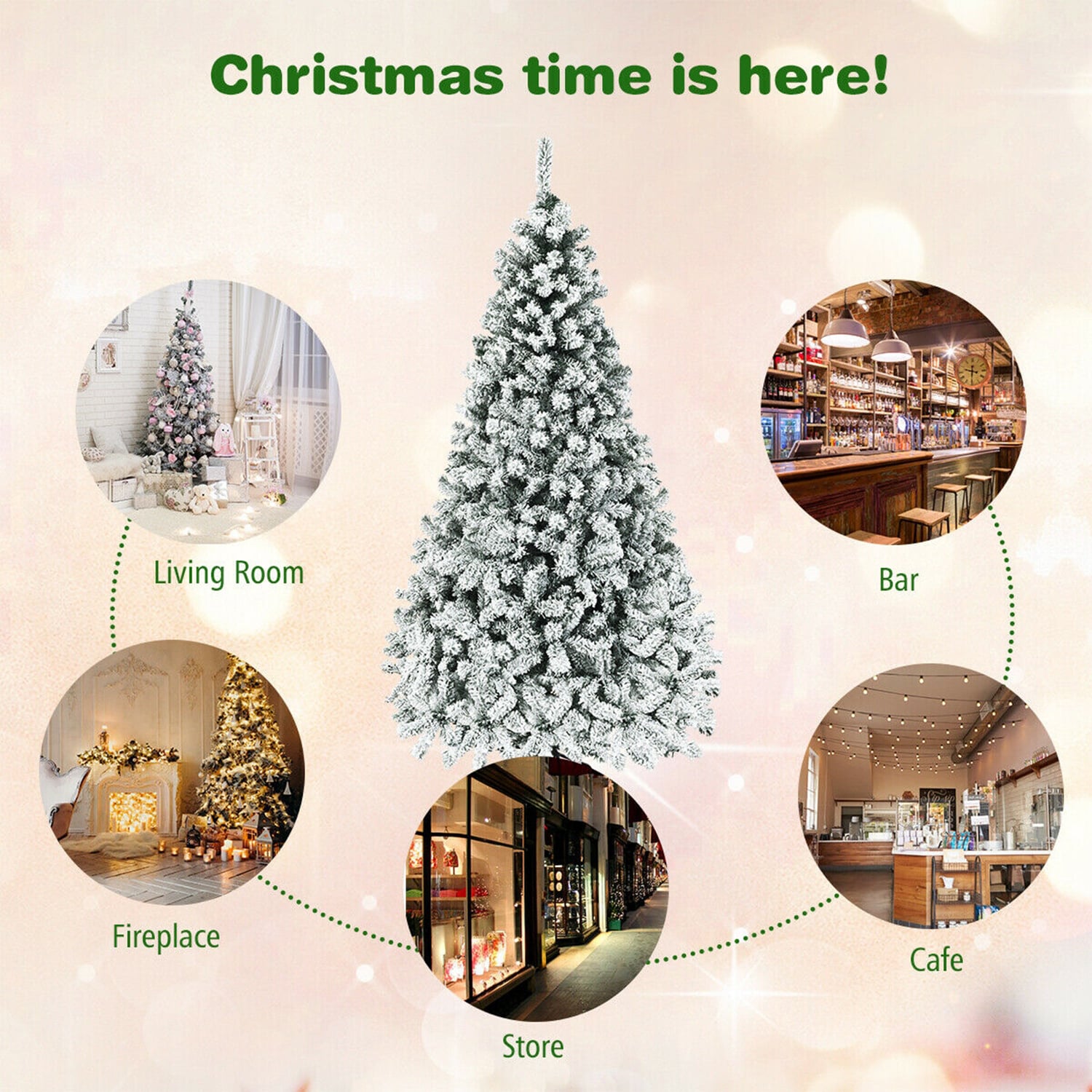 Forclover HYFE-22729 Artificial-Christmas-Trees - View #6