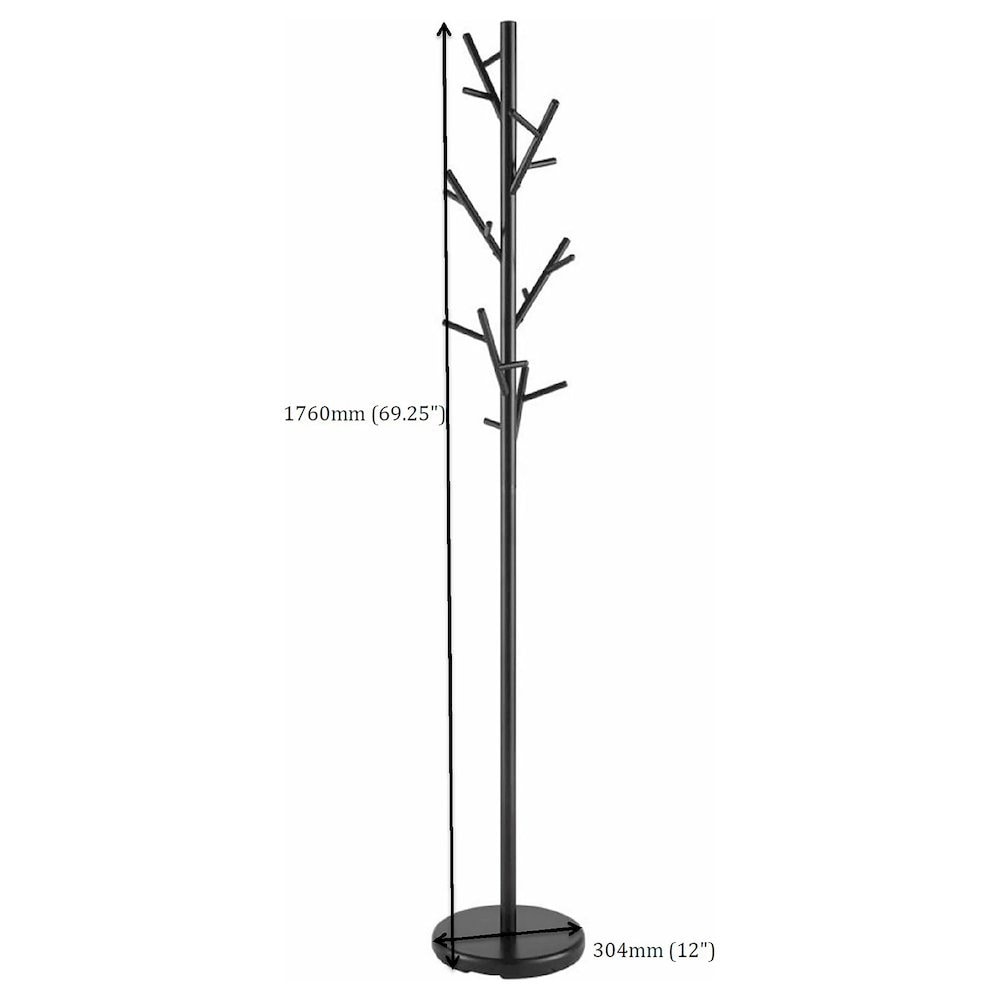 FurniFact BO3339085WHT Coatrack-Stands-Pedestals - View #5