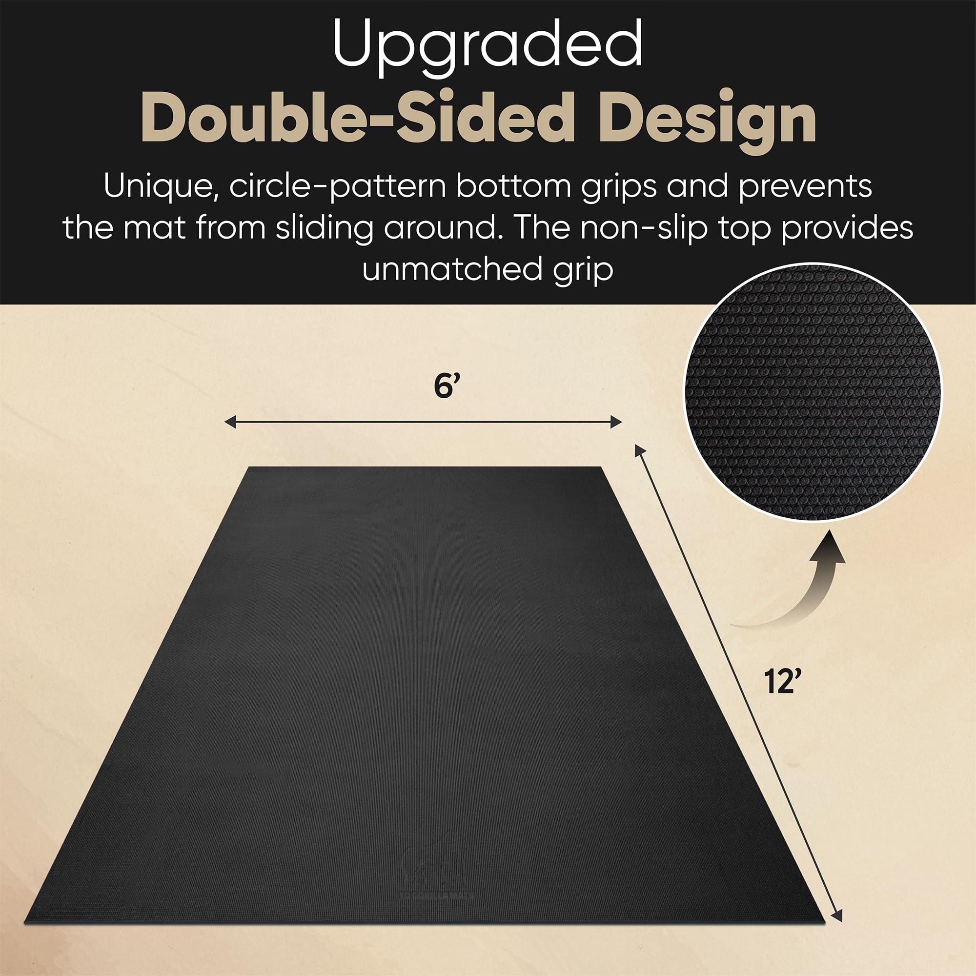 Redliro B0742LVPHN Yoga-Mats - View #3