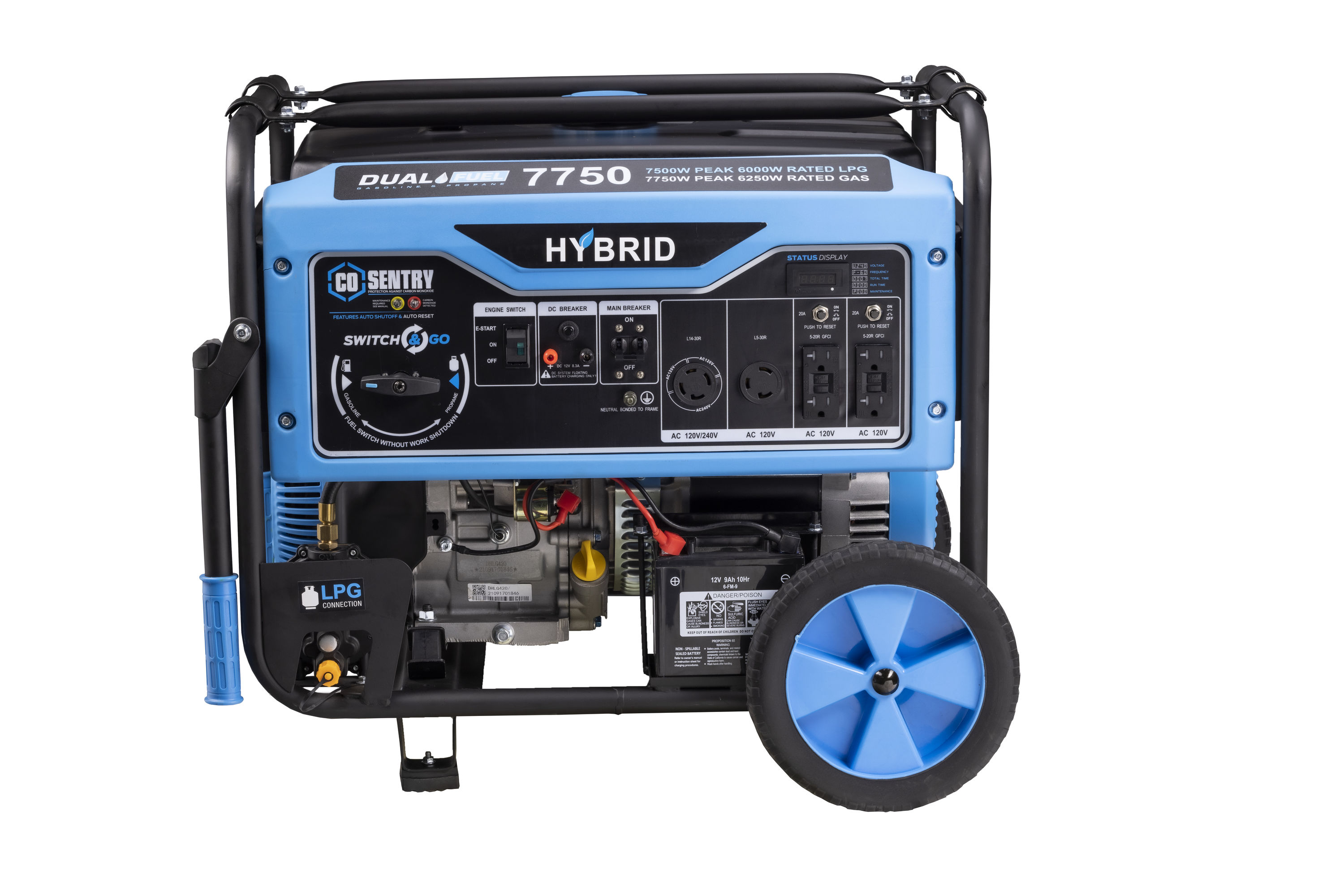 Pulsar Products PG7750BCO Portable-Generators - View #4
