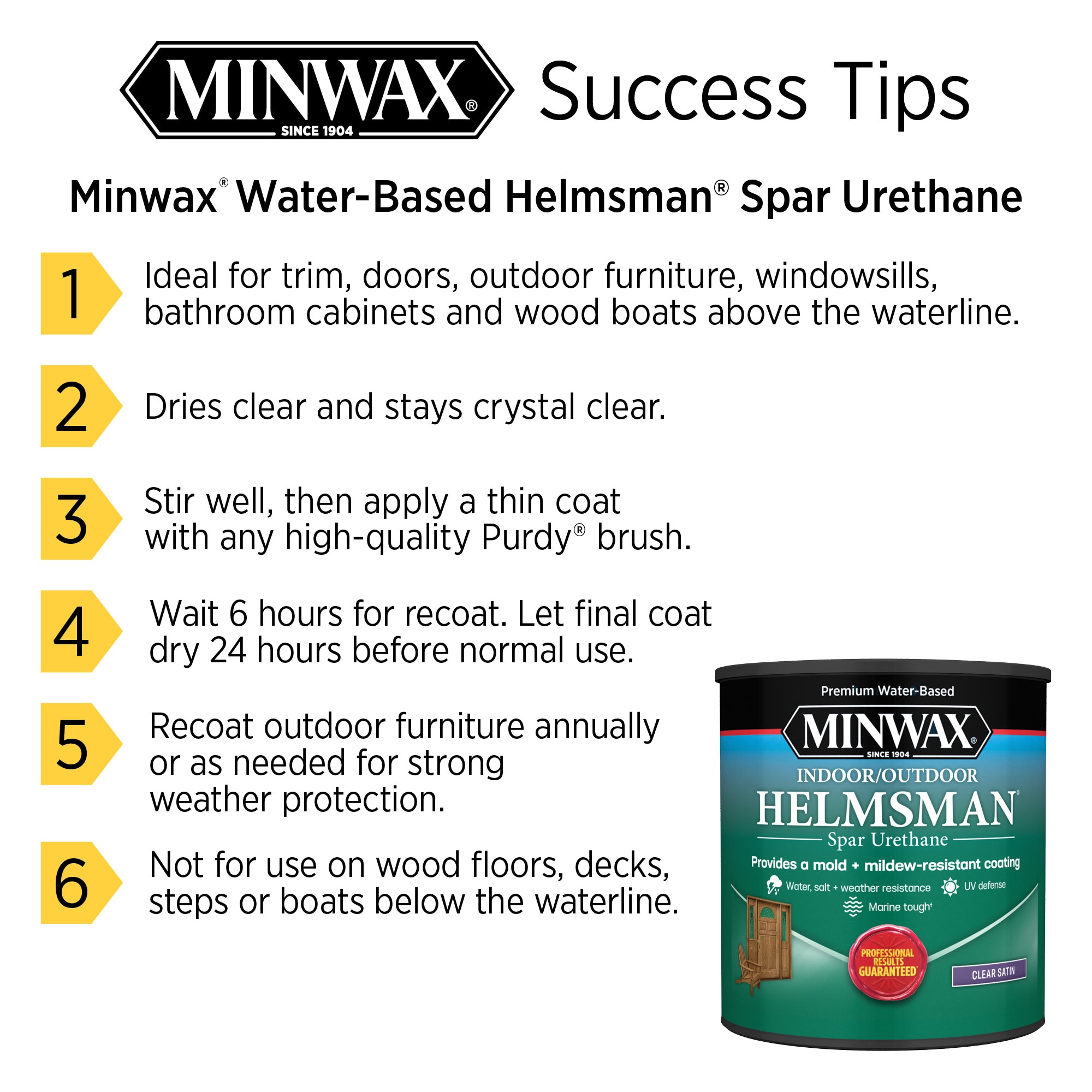 Minwax 640520000 polyurethanes - View #8