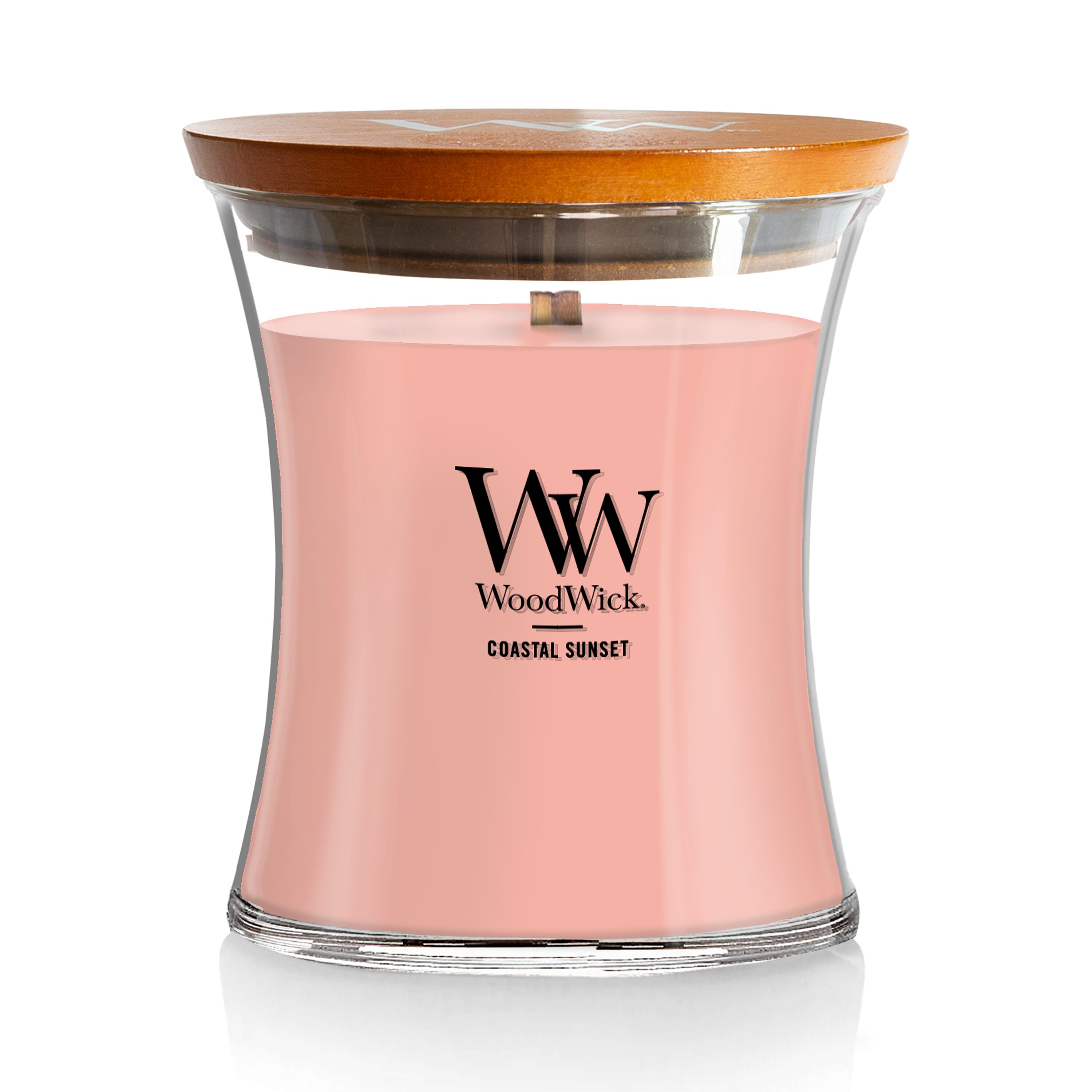 WoodWick 92049 1 -Wick Coastal Sunset Pink Jar candle