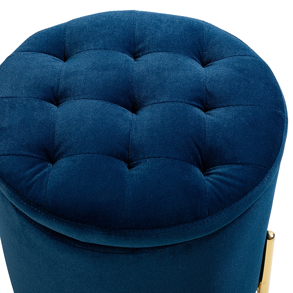 14 Karat Home OTDT0247-NAVY Indoor-Ottomans - View #5