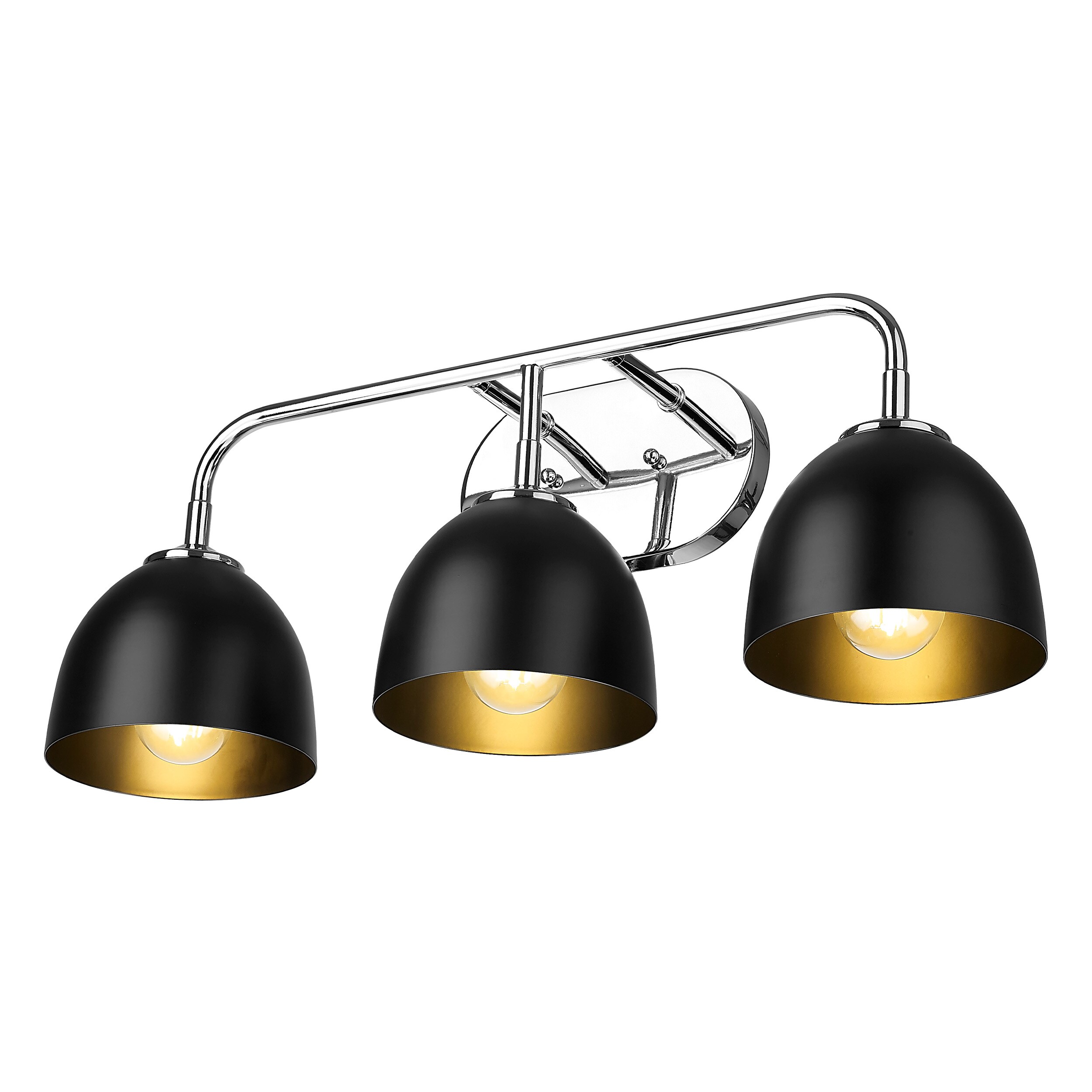 Golden Lighting 6956-BA3 CH-BLK b089995 - View #6