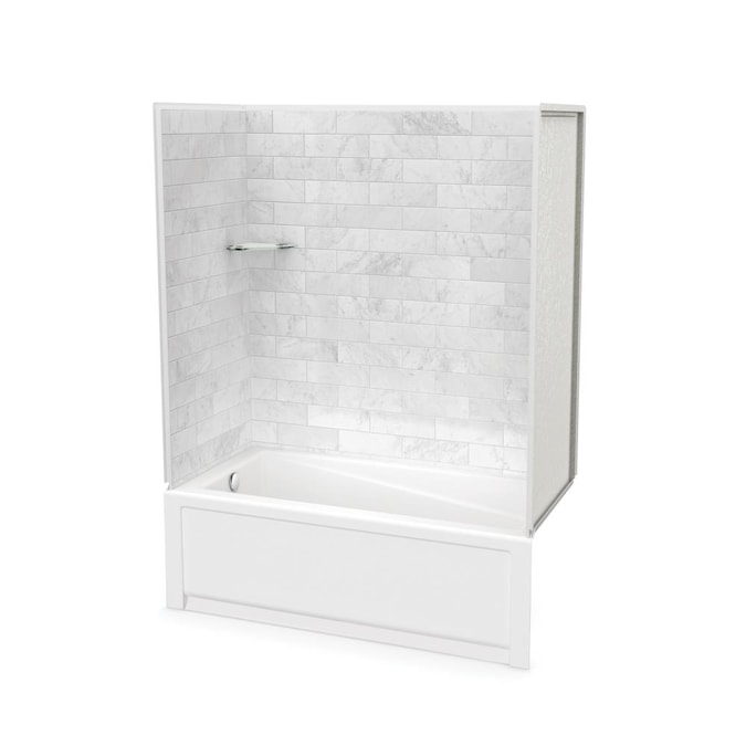 Maax Utile Marble Carrara 60 X 32 81, Bathtub Shower Combo Insert