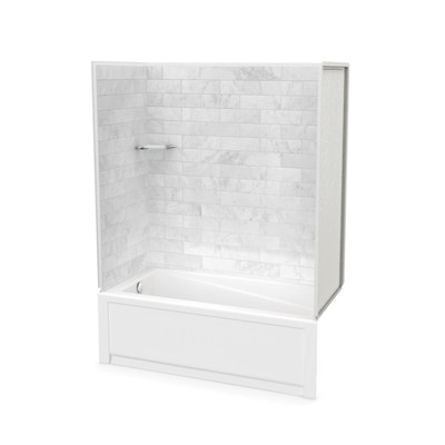 Maax Utile By Marble Carrara 4, New Bathtub Shower Combo