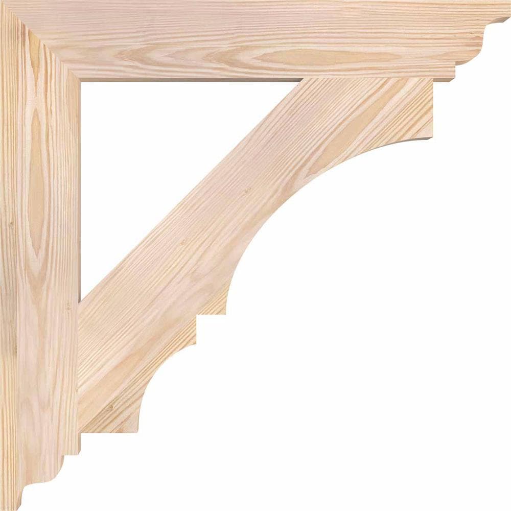 Ekena Millwork BKT04X24X24BOA01SDF Exterior-Brackets-Braces - View #3