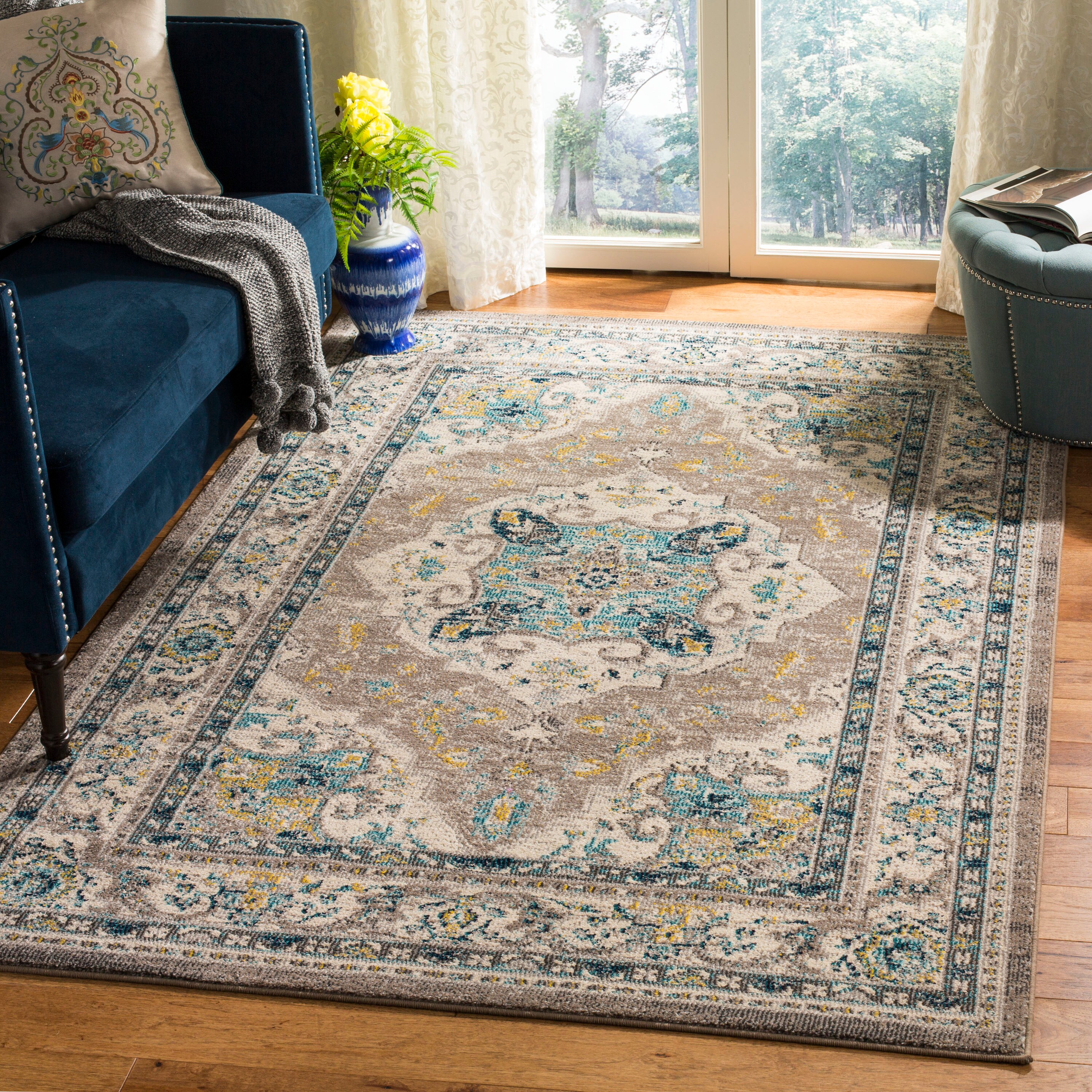 Safavieh PHX154F-7SQ rugs - View #2