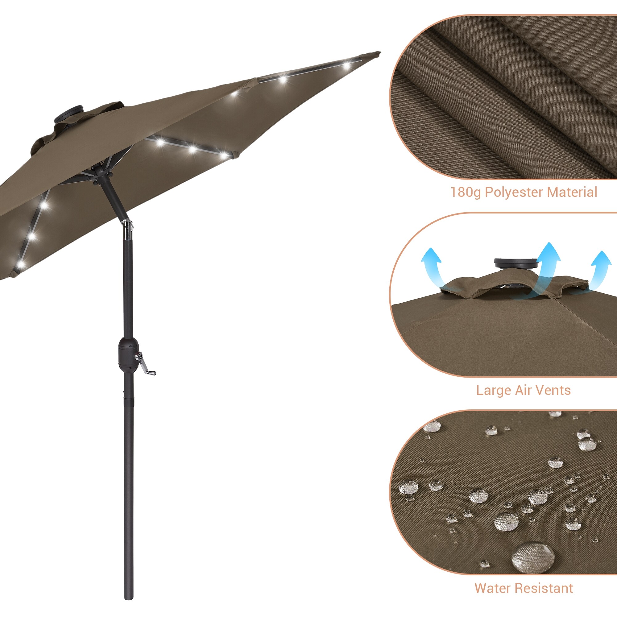 ACEGOSES LW-LED75TP Umbrellas-2 - View #3