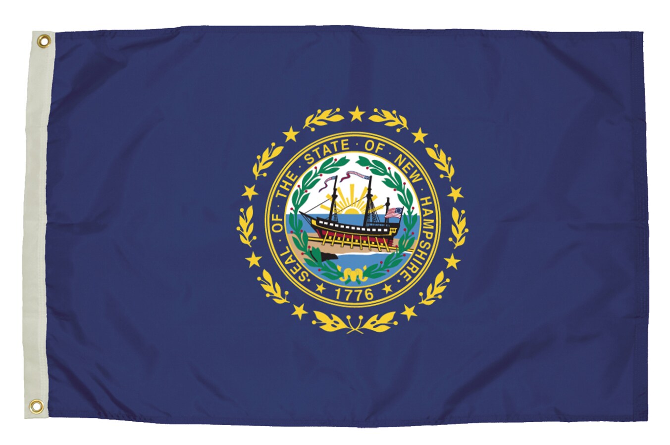 Independence Flag 5 Ft W X 3 Ft H State New Hampshire State Flag In The