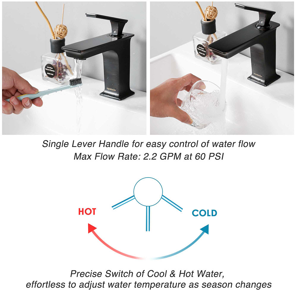 Yescom 81FH1013-4-4-ORB-LO Lavatory-Faucets - View #4