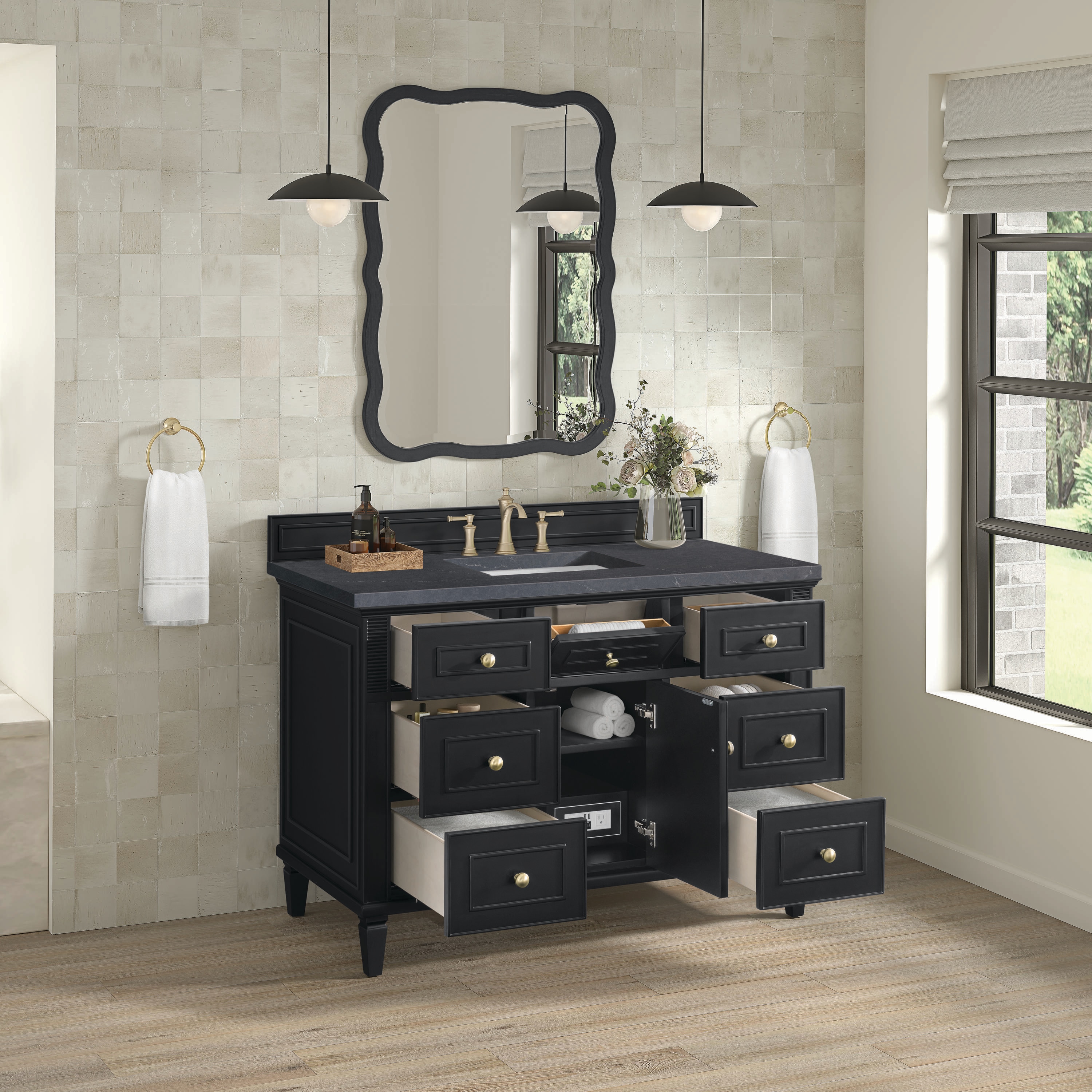 James Martin Vanities 424-V48-BKO-3CSP Bath-Vanity-Combo - View #4