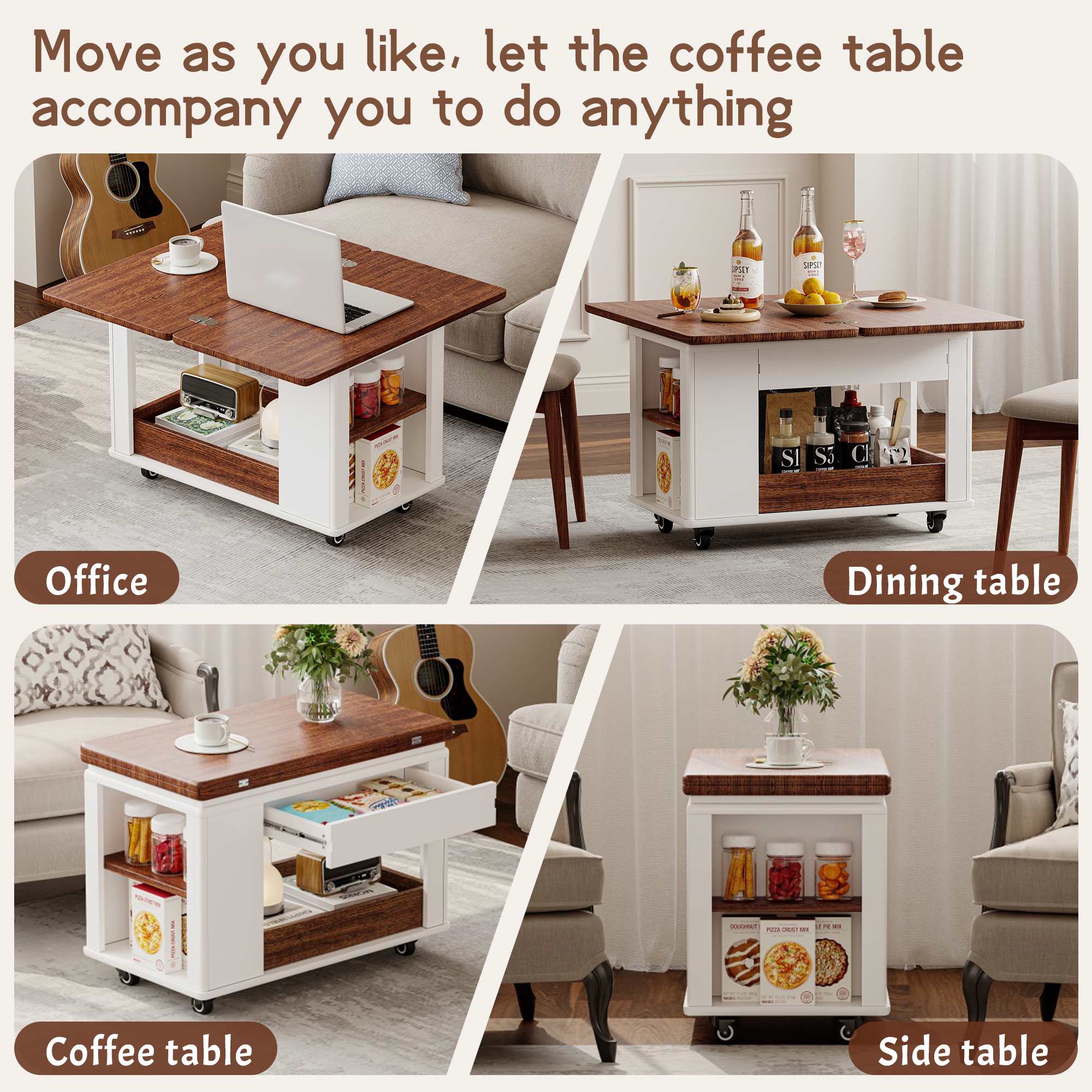 Bestier USLOW-N735P328521D Coffee-Tables - View #5