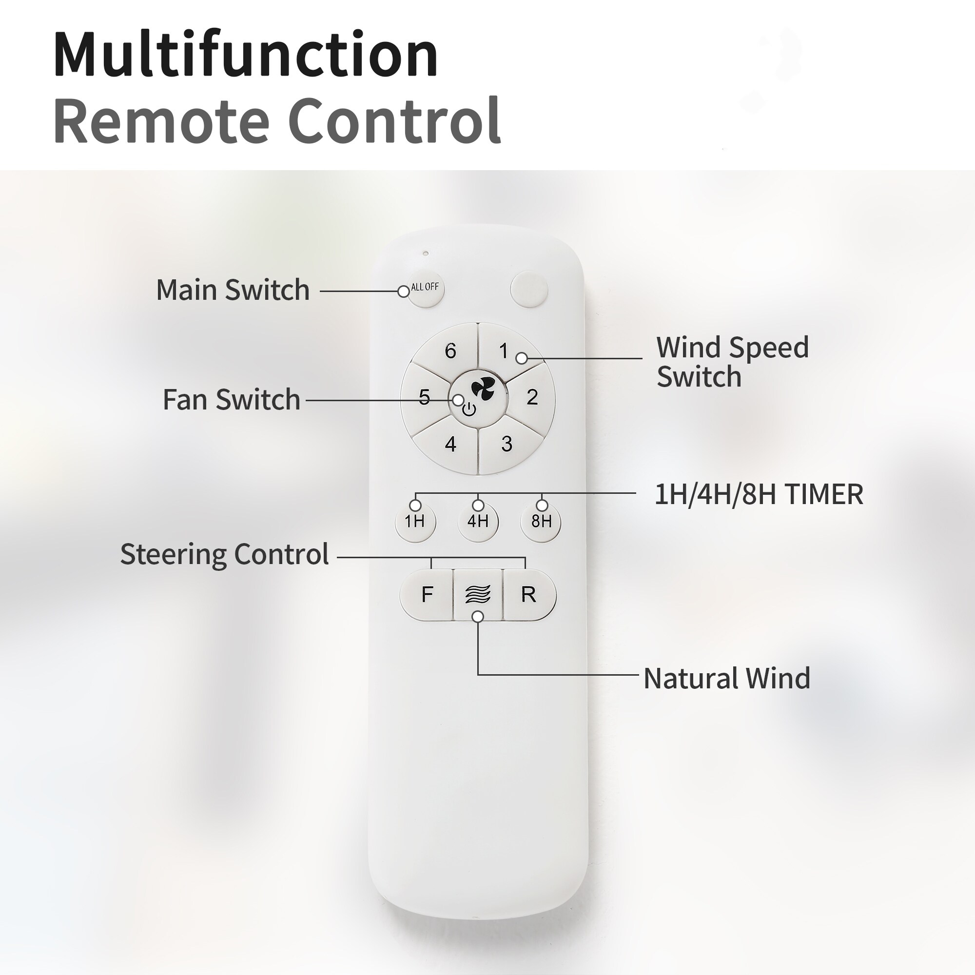 Flynama AC-Q-20114BD Ceiling-Fans - View #6